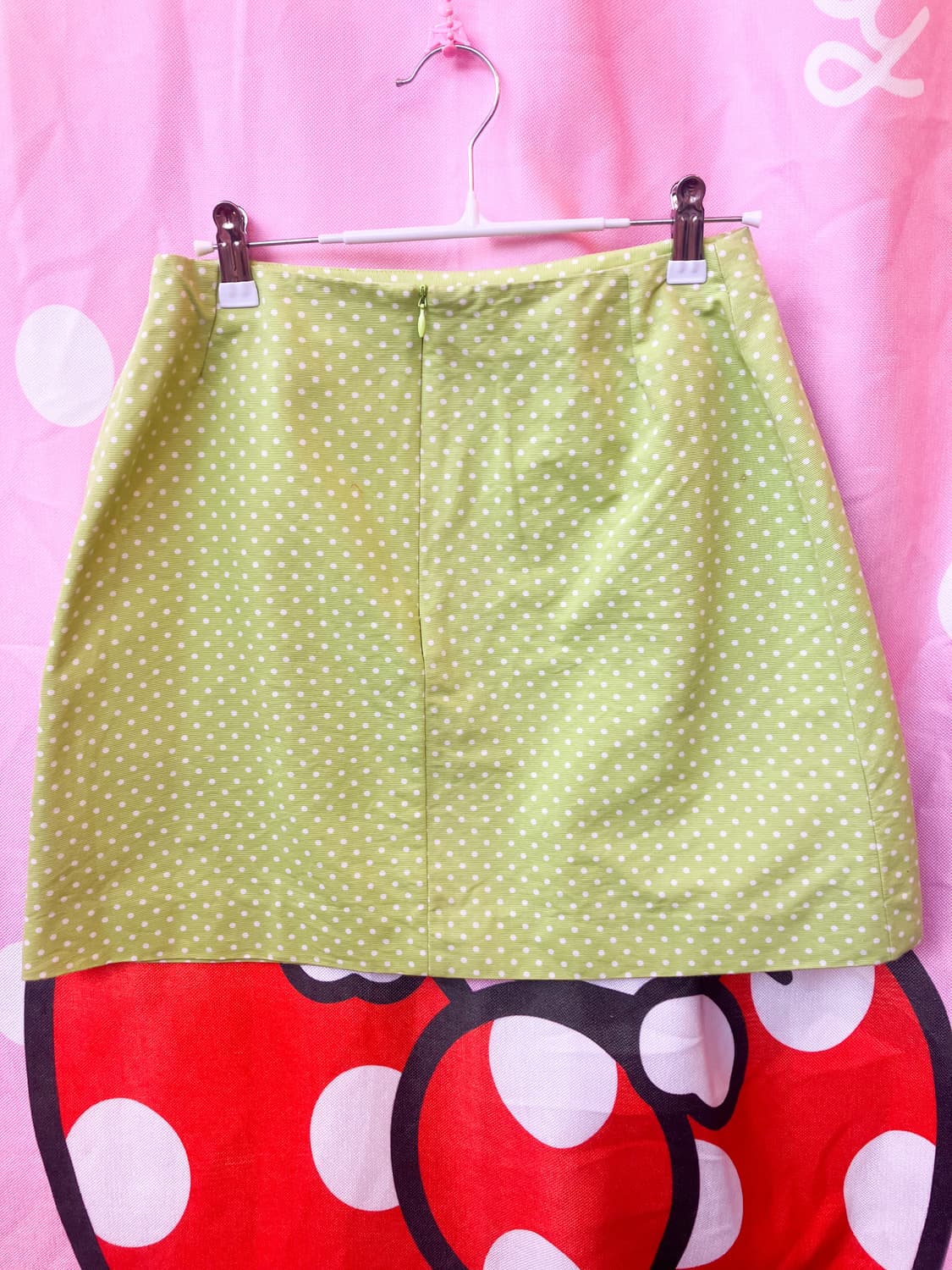 jpn 라임 도트 티셔츠 상품이미지3