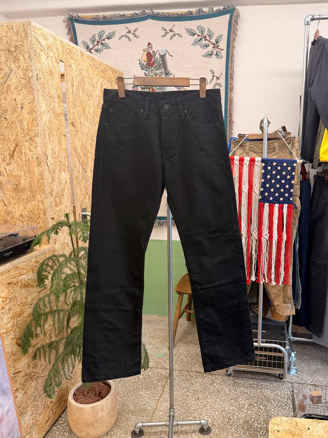 리바이스 505 블랙진 상품이미지1