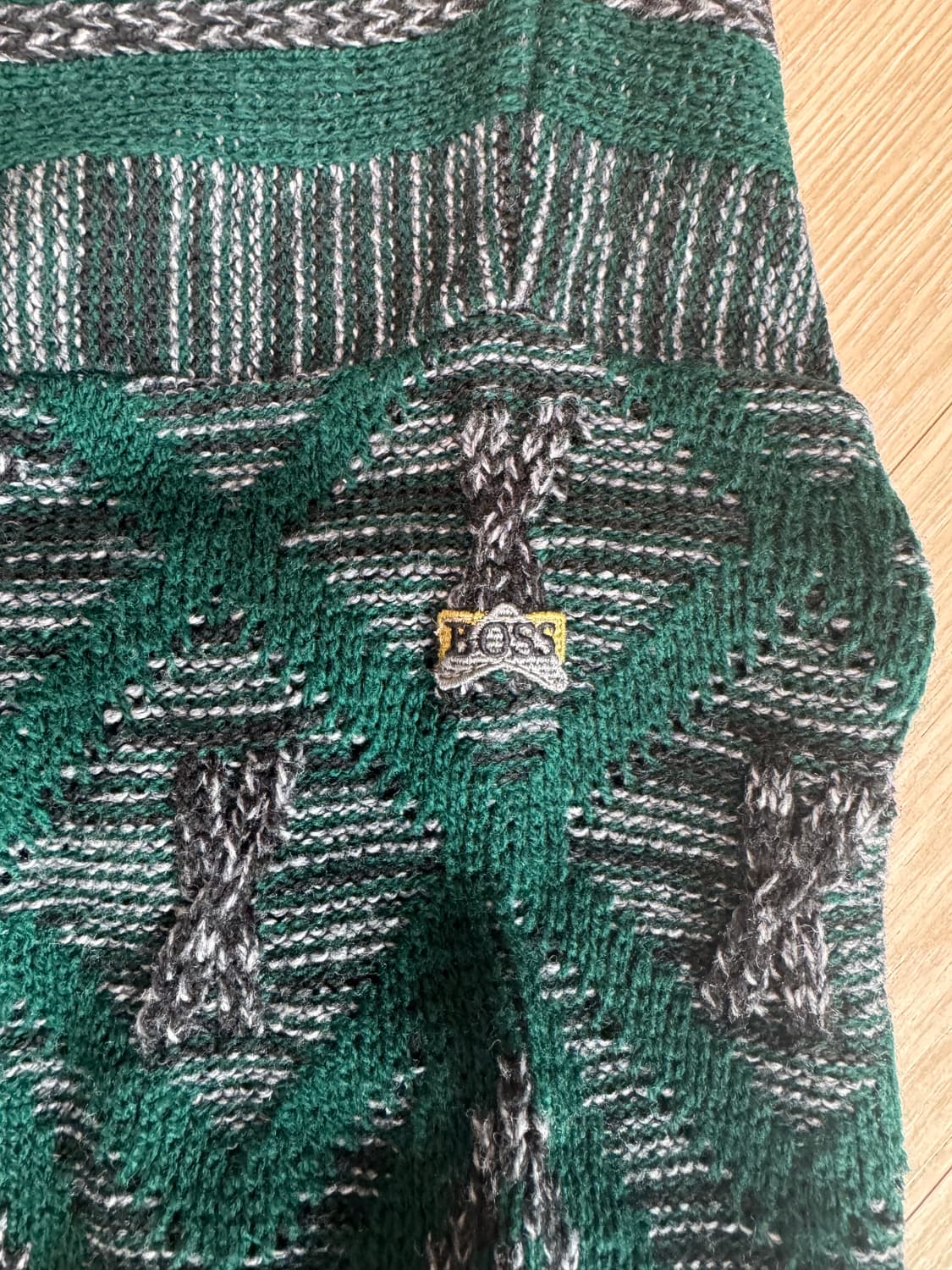 휴고보스 패턴 스웨터 XL(105) 상품이미지4