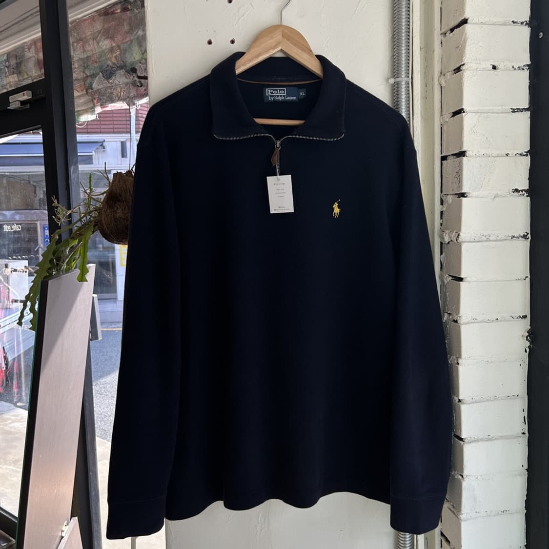 15462 - 폴로 랄프로렌 블랙 반집업 니트 상품이미지2