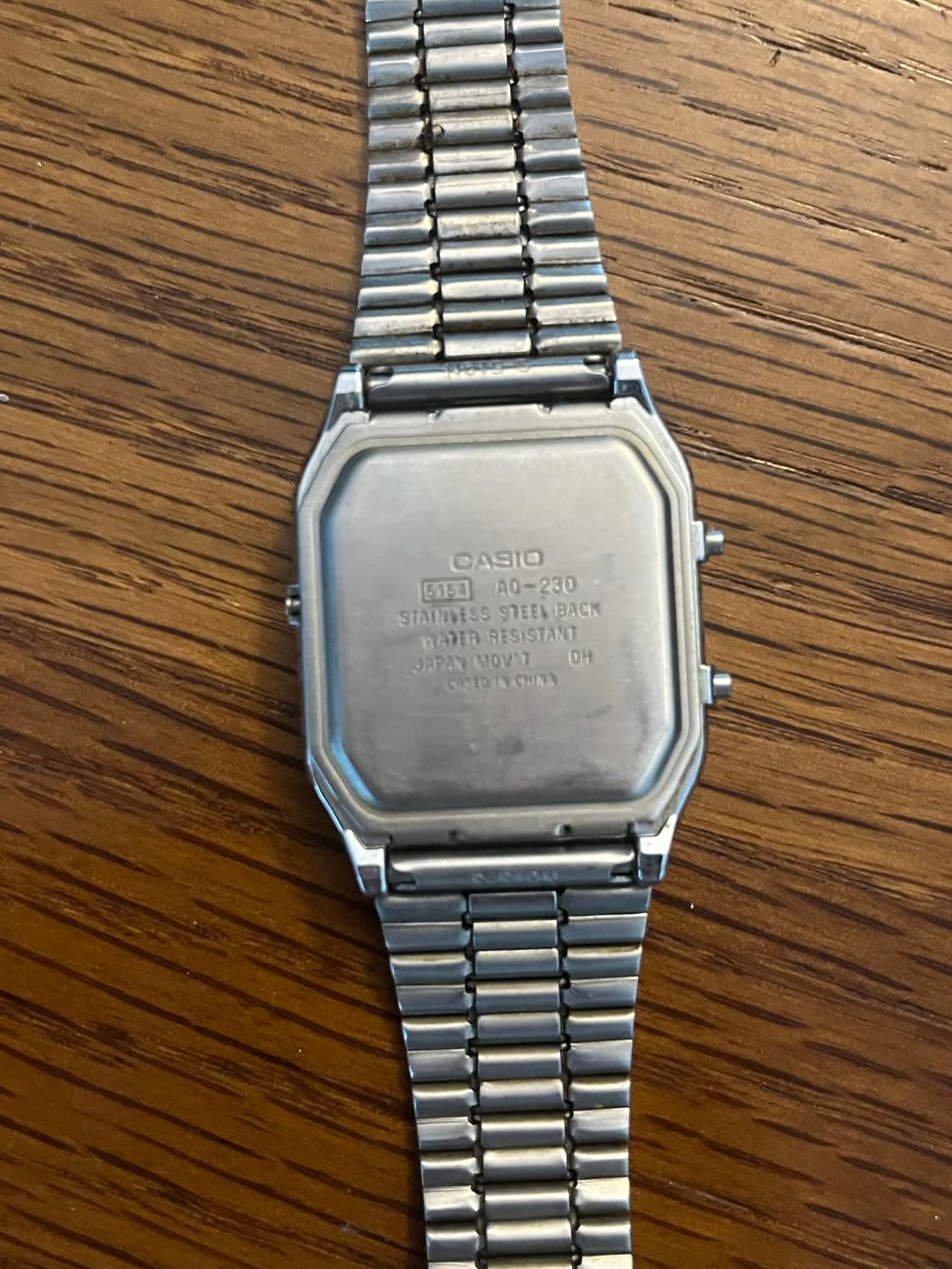 카시오 AQ-230A 빈티지 메탈 시계 상품이미지3