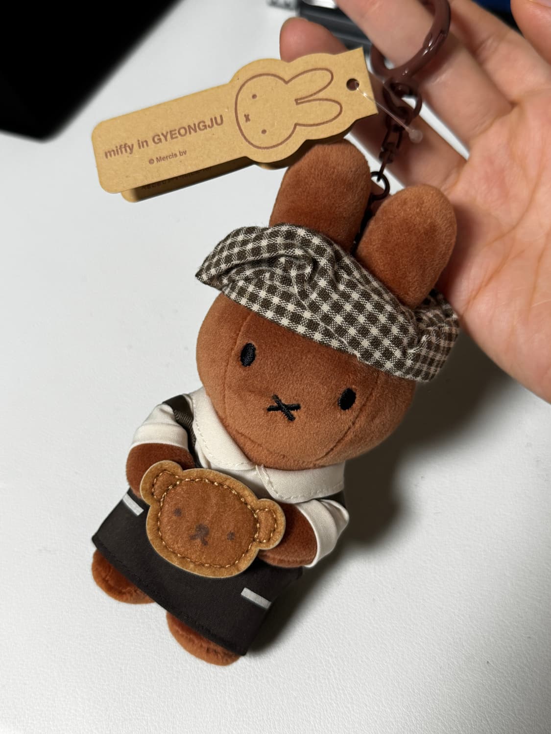 경주 미피 찰보리빵 인형키링 새상품 상품이미지1