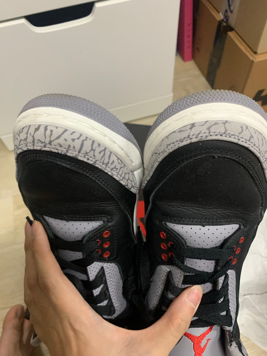 에어조던 3 블랙시멘트 (260) 상품이미지2