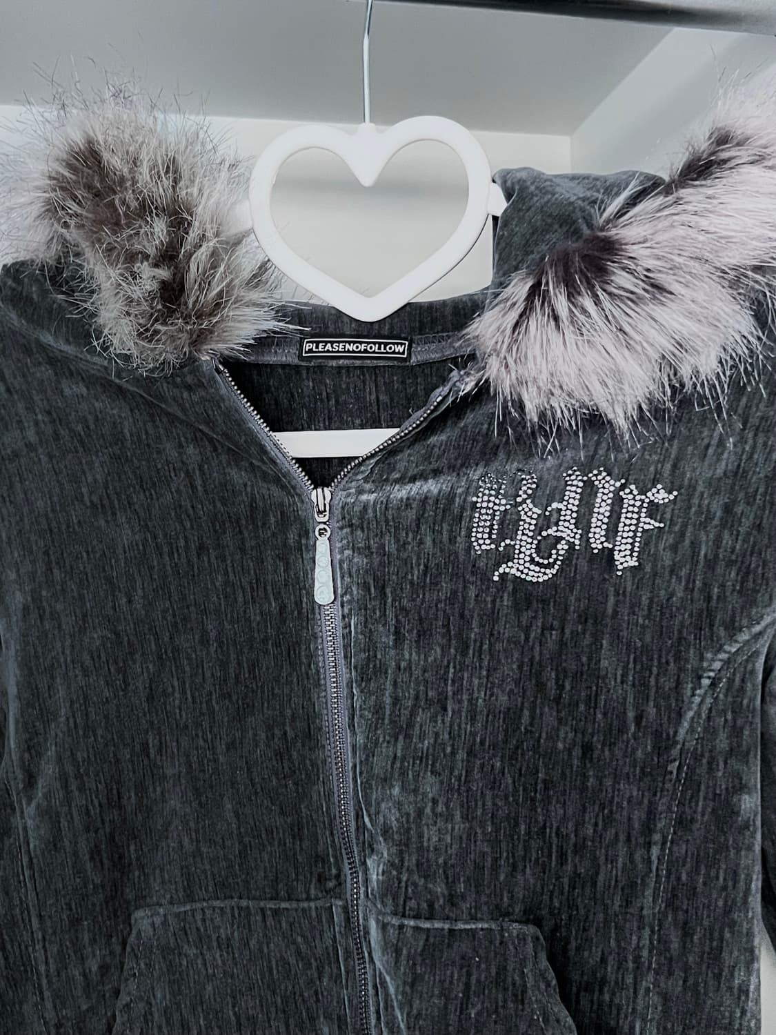 플노팔 마리퍼 PLEASEOFOLOW 퍼 후드집업 상품이미지4