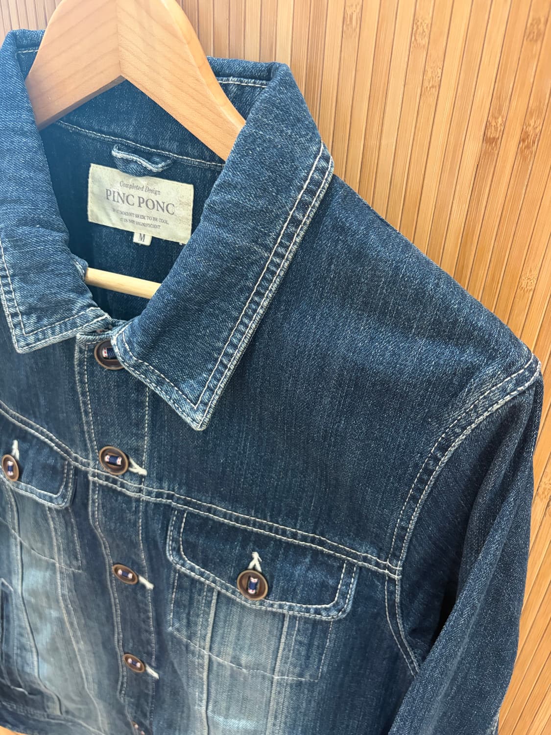 PINC PONC SELVEDGE DENIM JACKET 상품이미지4