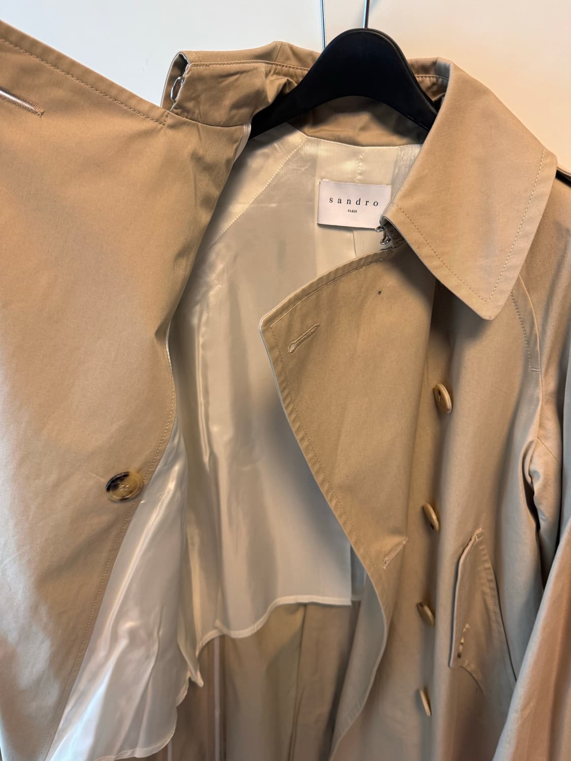 산드로 sandro 트렌치코트 (36사이즈) 상품이미지5