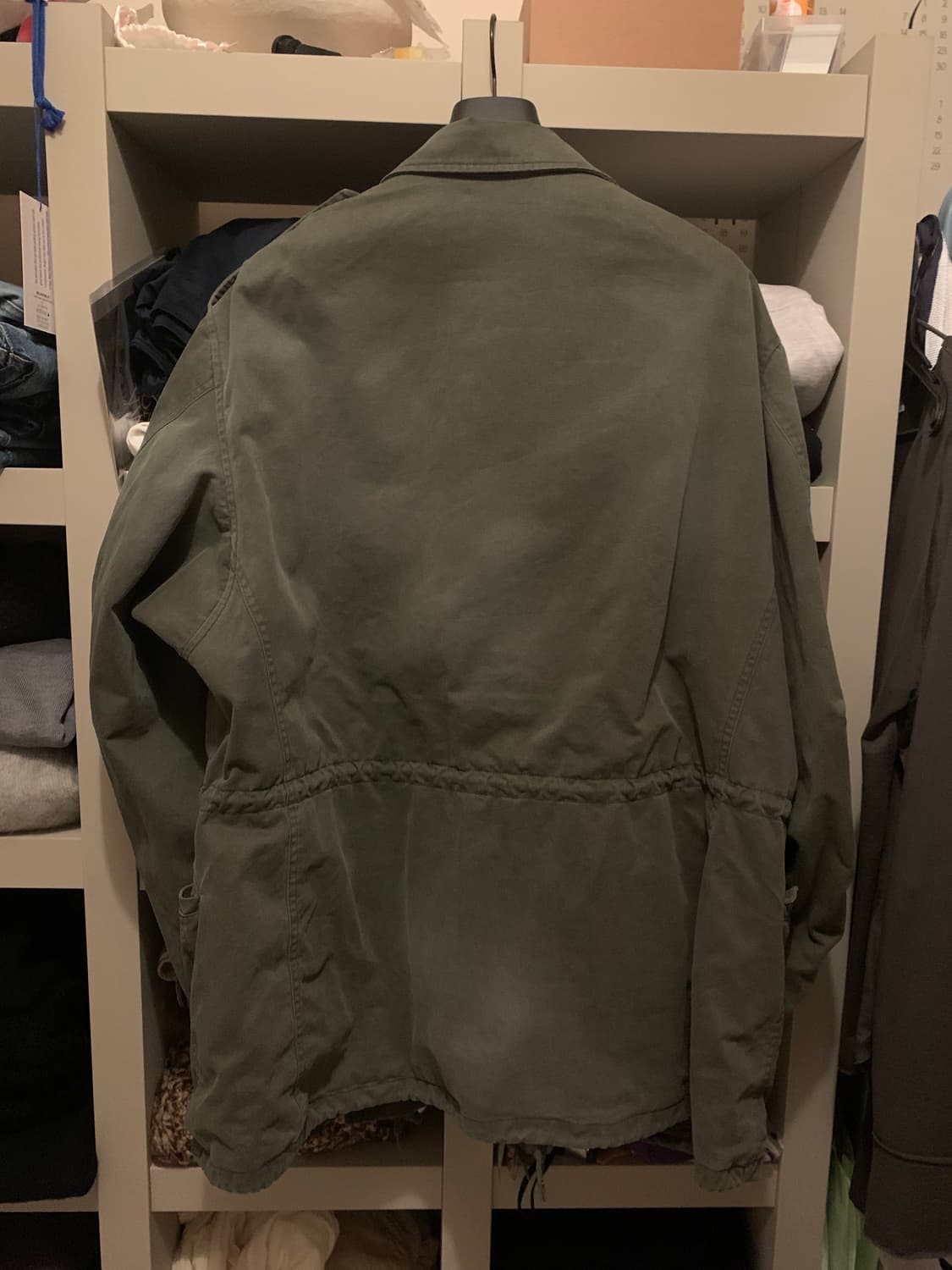 WASHED COTTON FIELD JACKET 에스이오 야상 2사이즈 상품이미지4
