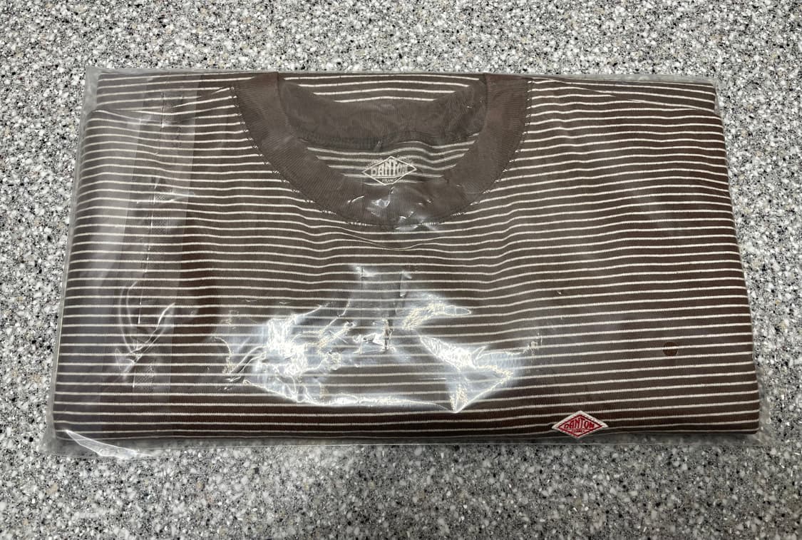 단톤 스트라이프 긴팔 보더티 사이즈 XXL 상품이미지7