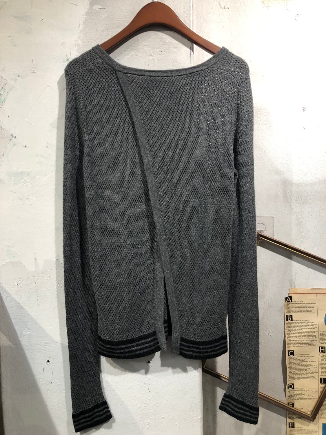 [2428]Rag & bone open back detail knit 상품이미지5