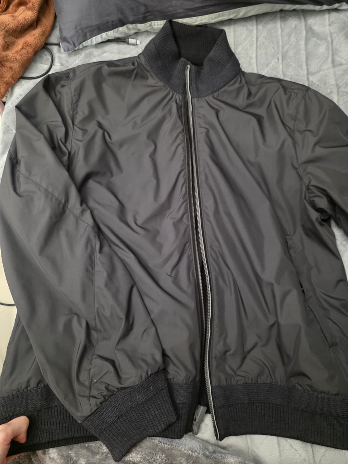 [1200만원대]제냐 양면 스웨이드 천연가죽 리버시블 레더자켓 팝니다 상품이미지3