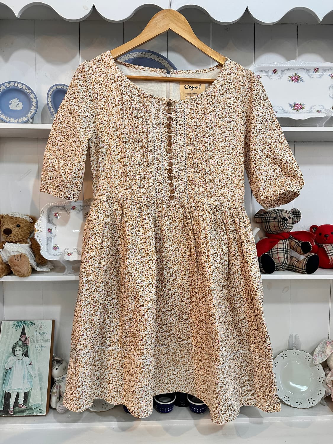 cepo! 플라워 패턴 원피스 상품이미지1