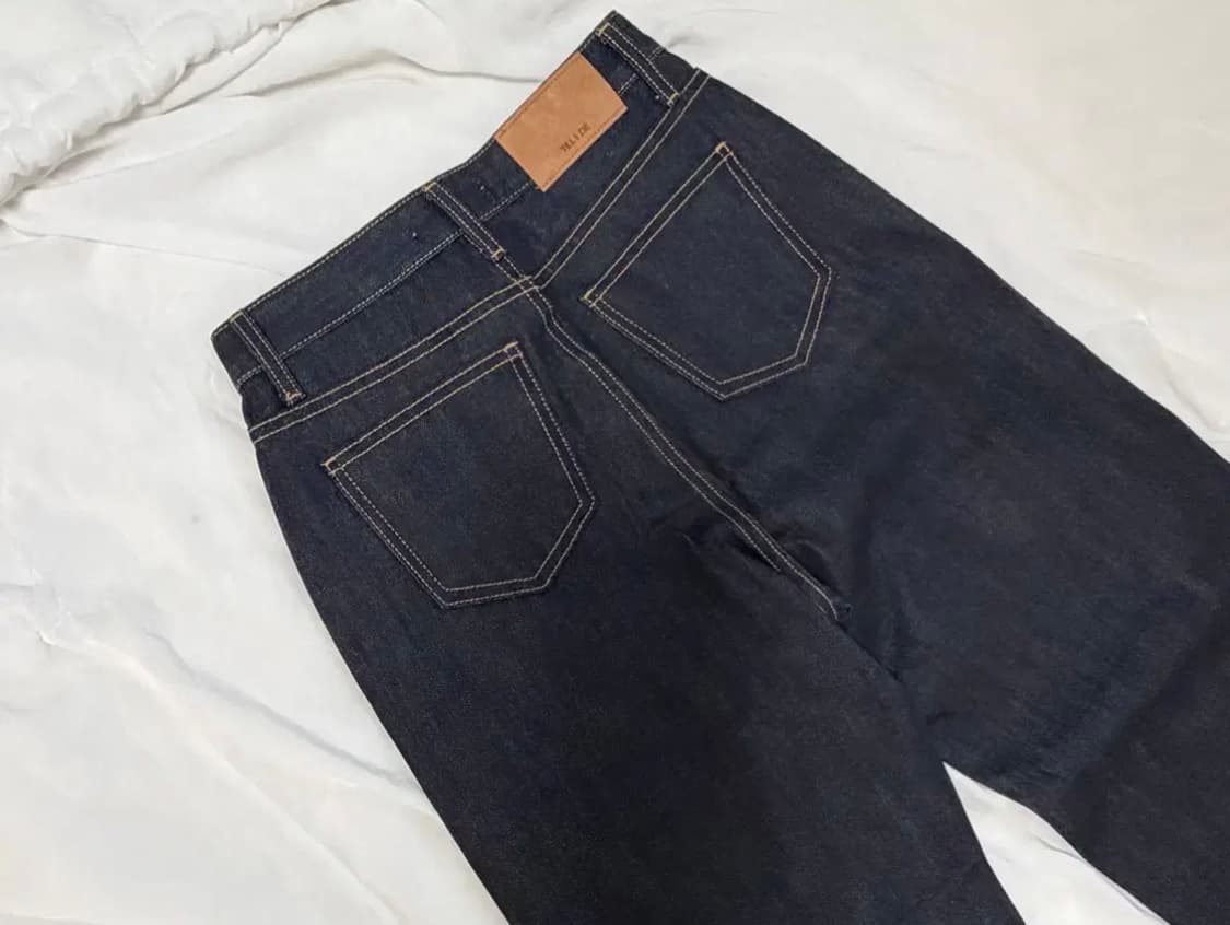 [미 시착 새 상품] 틸아이다이 롤업 생지데님 s 상품이미지5