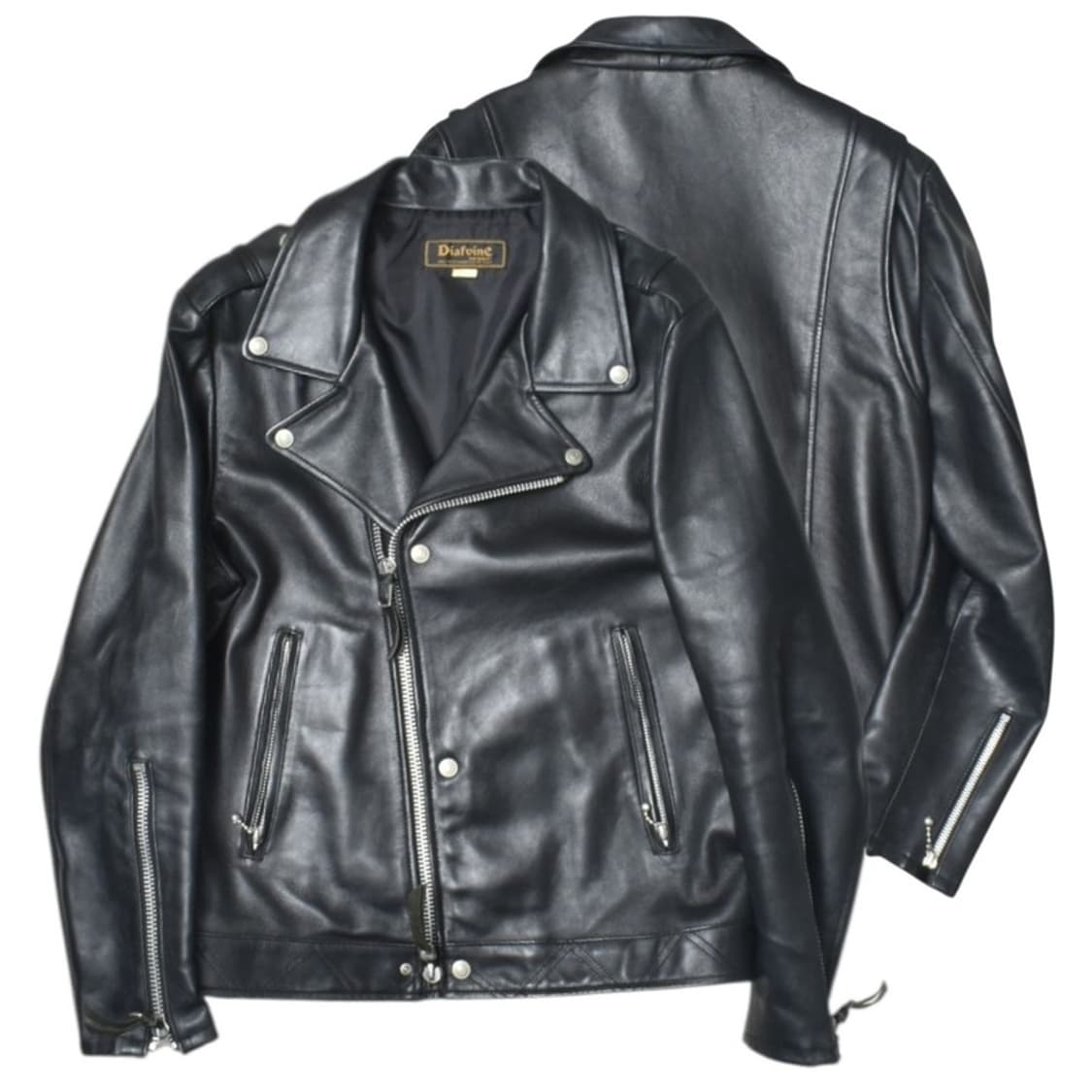 디아프바인 양가죽 라이더 자켓 40 N1271 상품이미지1