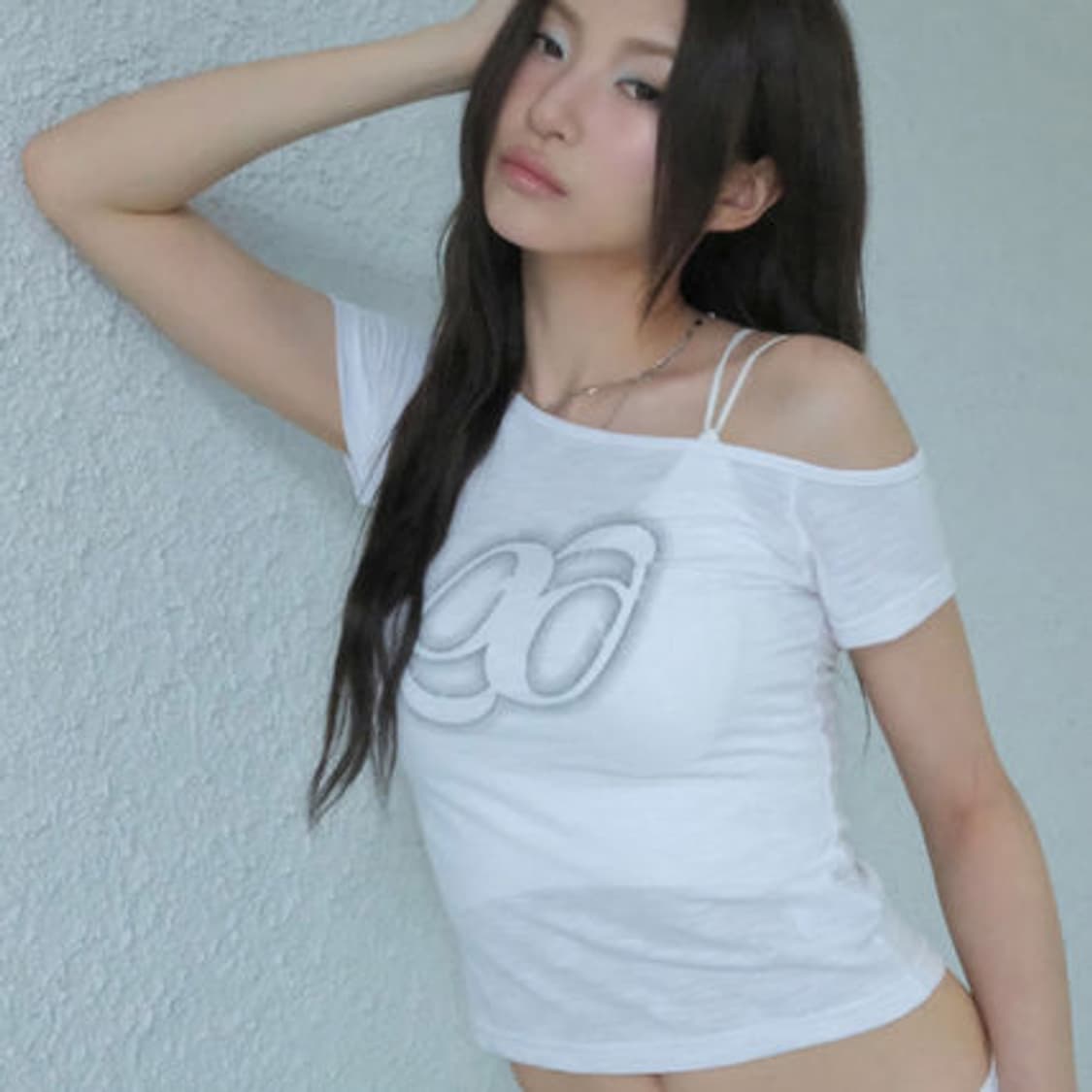KIKI SLIM TEE / WHITE 상품이미지6