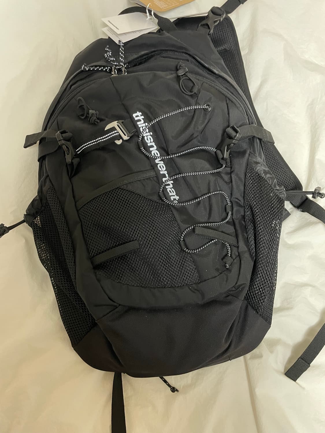 thisisneverthat 필드 백팩 28 블랙 새상품 택O 상품이미지1