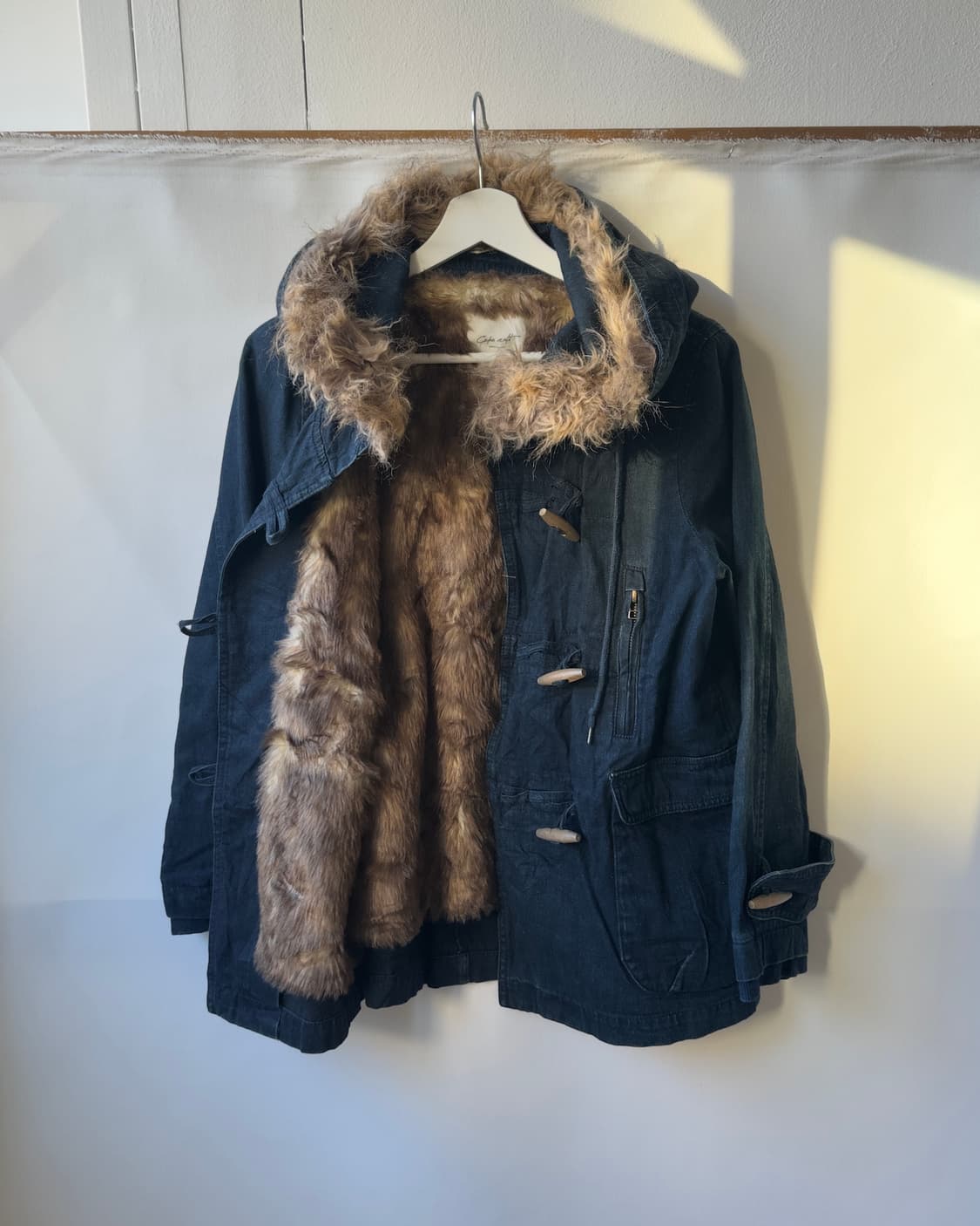 [CEPO] Duffle Denim Hoodie Jacket 상품이미지5