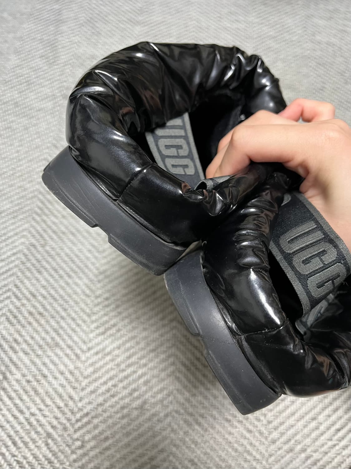 W) 어그 스페이스슬라이더 슬리퍼 블랙-240 상품이미지7