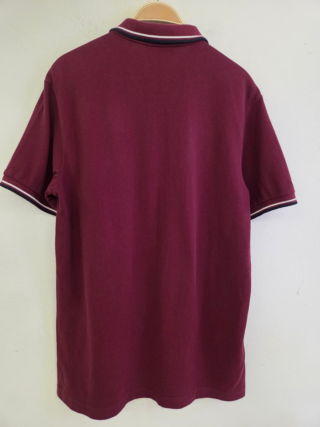 프라다 남성 와인색 카라티 L 상품이미지5