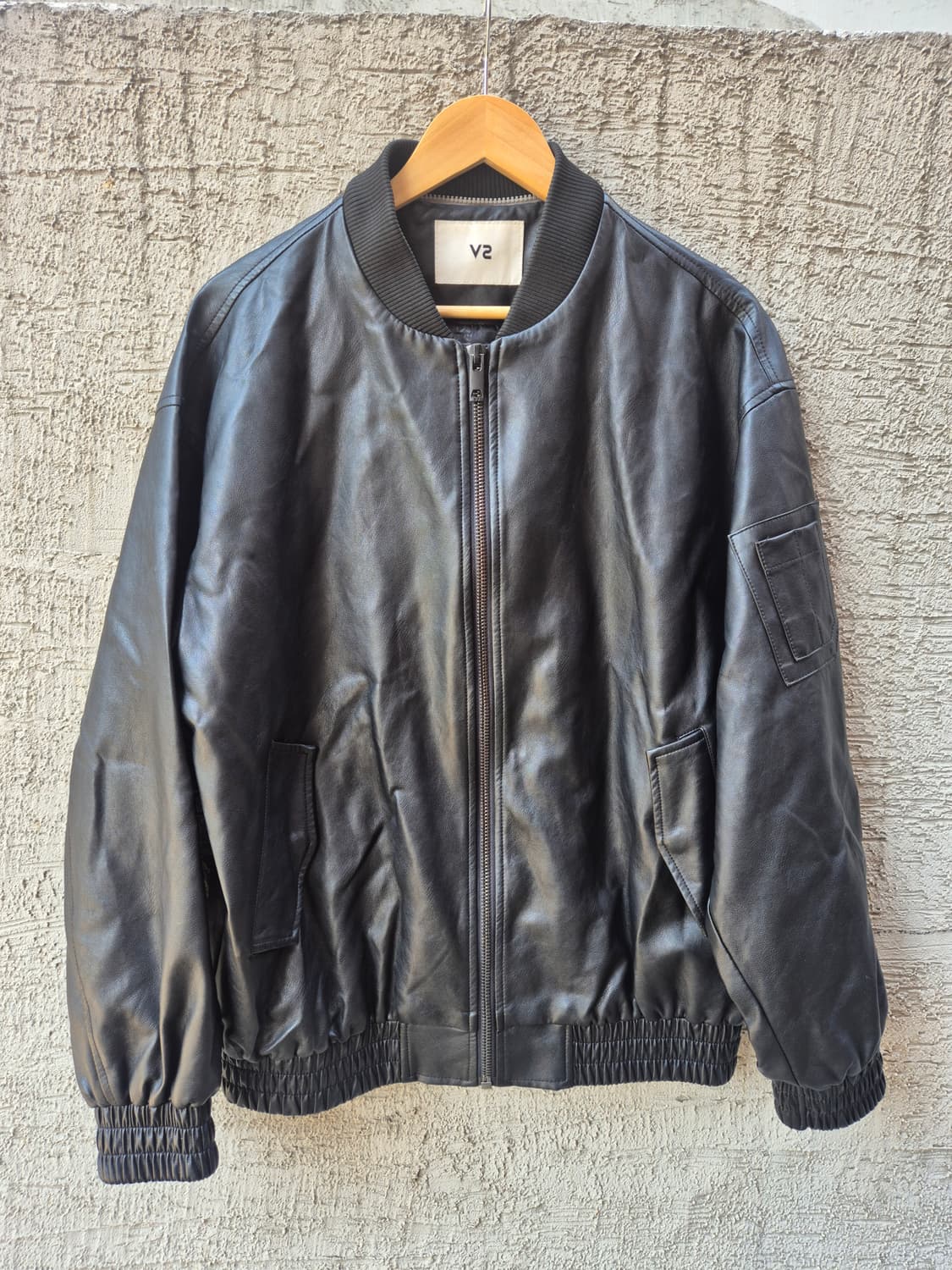 #V2 #비건 레더 자켓입니다 -L  상품이미지9