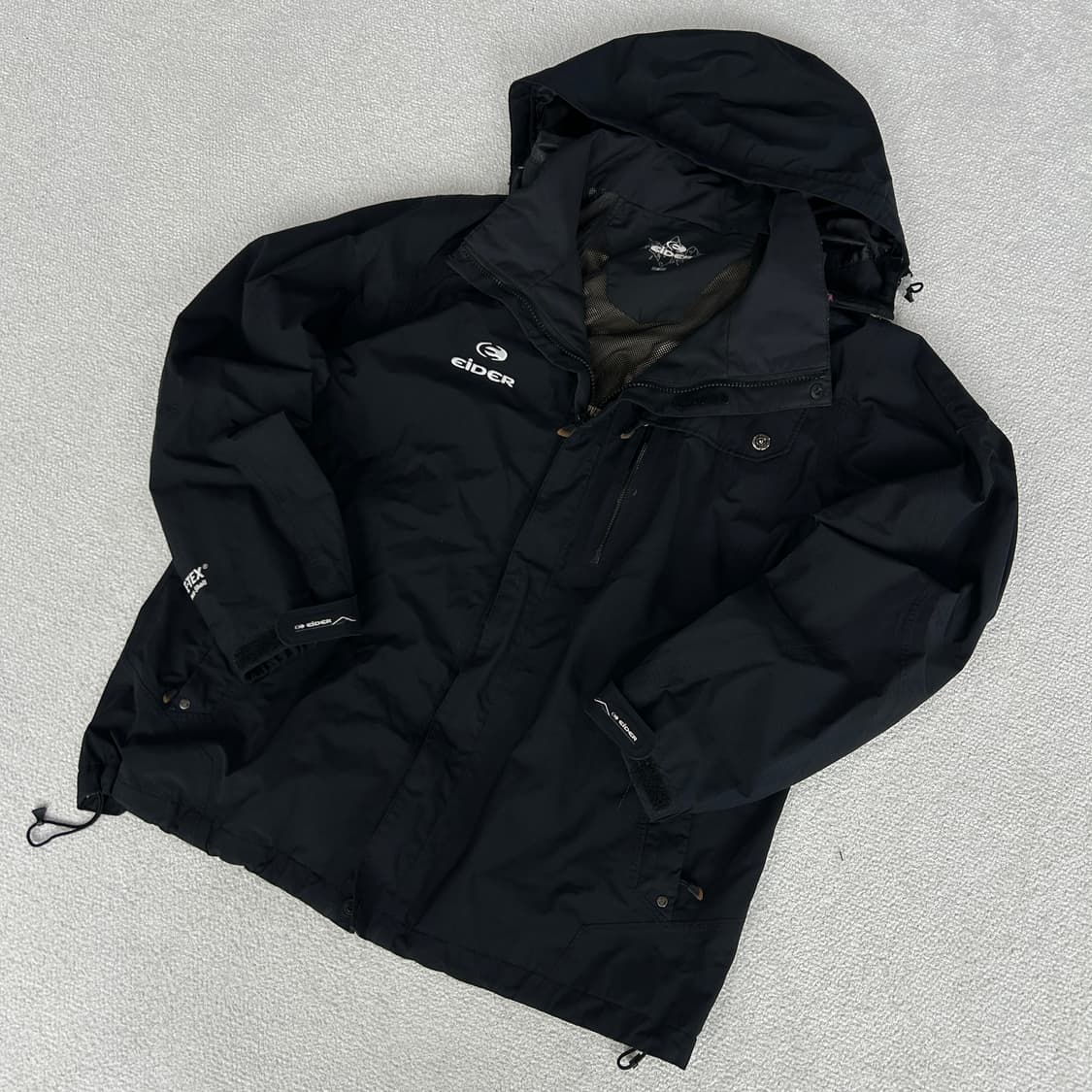 아이더 블랙 고어텍스 방수 자켓 L 상품이미지1