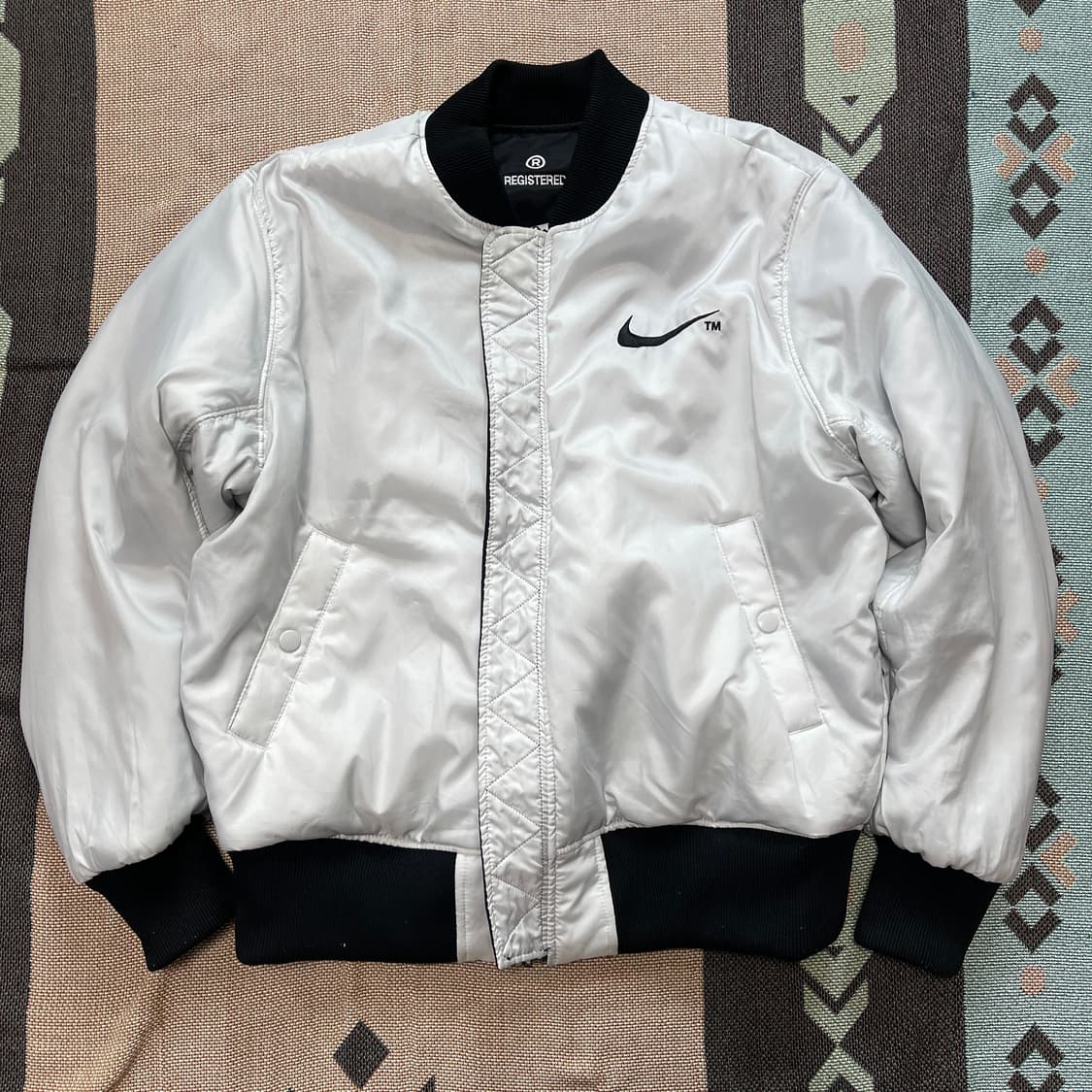 나이키 써마핏 봄버자켓 빅스우시 양면점퍼 스트릿 상품이미지8