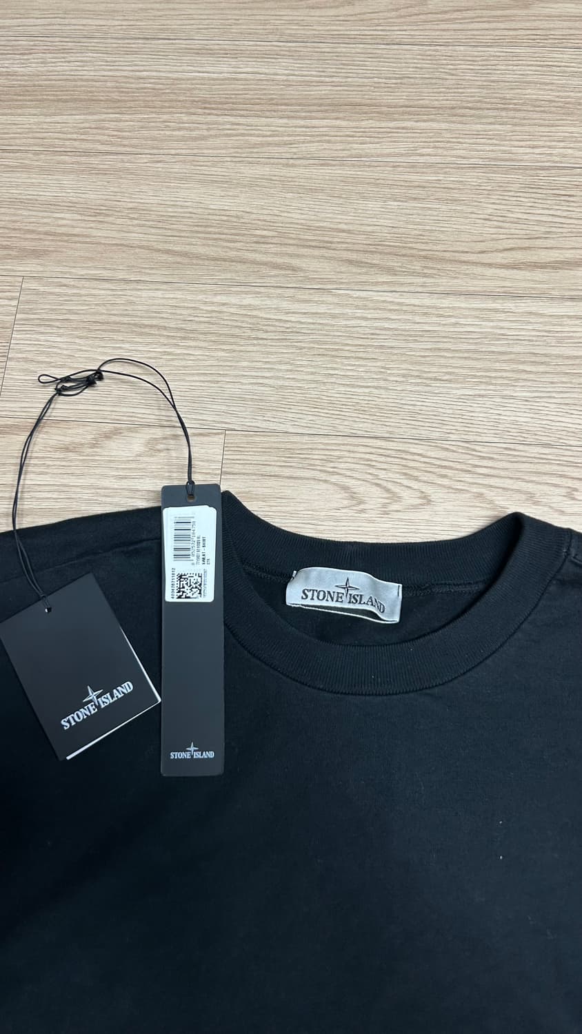 [XL] 스톤아일랜드 맨투맨 블랙 상품이미지3