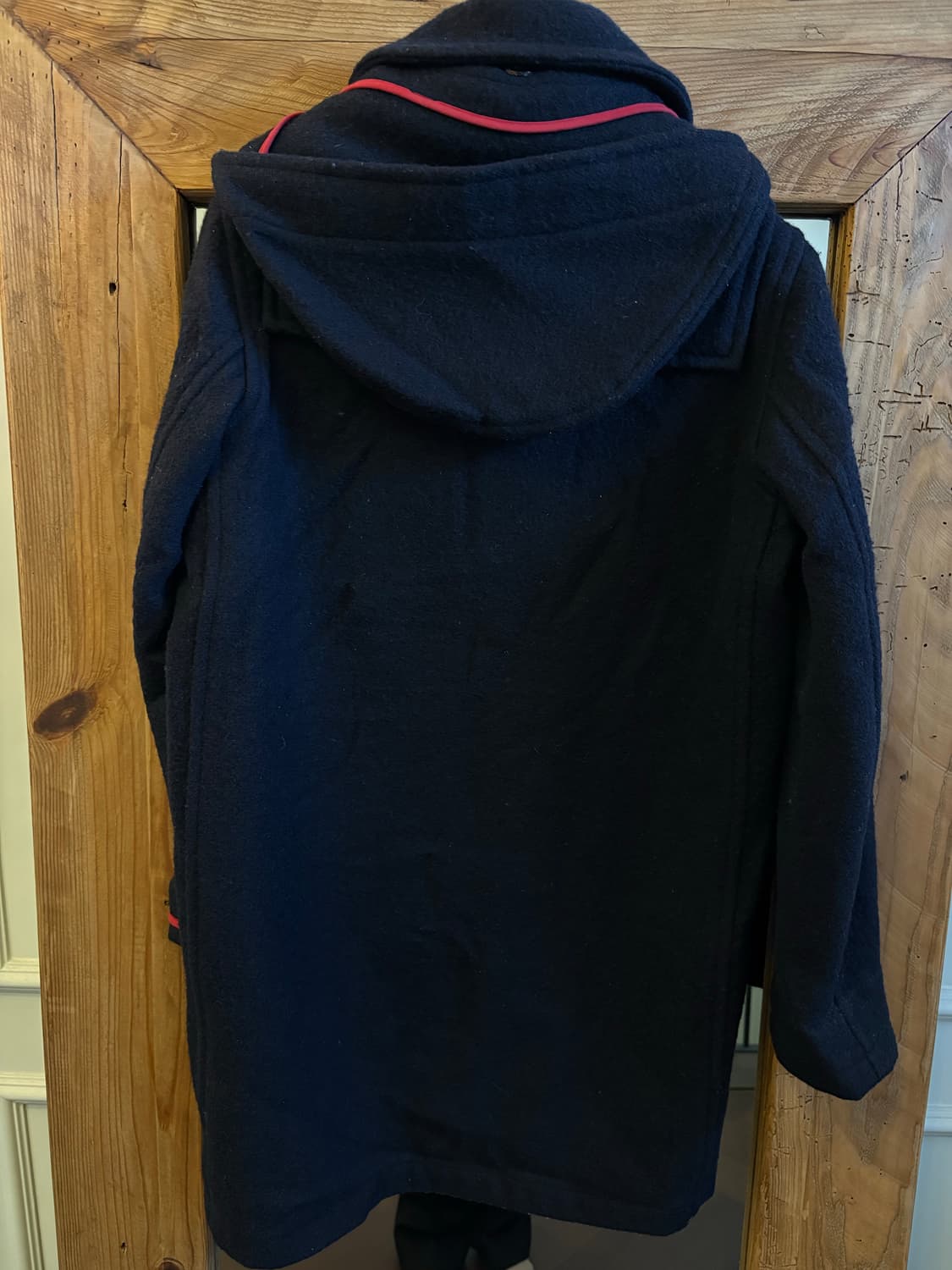 런던트래디션 네이비 떡볶이 코트 상품이미지2