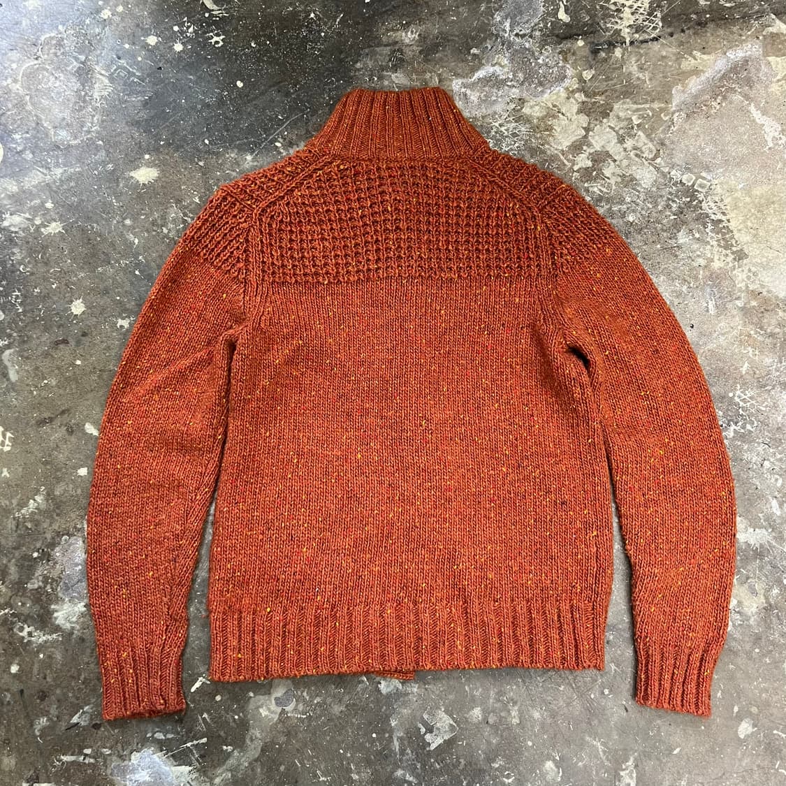 S) 유니클로 울 니트 스웨터 가디건 그랜마코어 상품이미지3