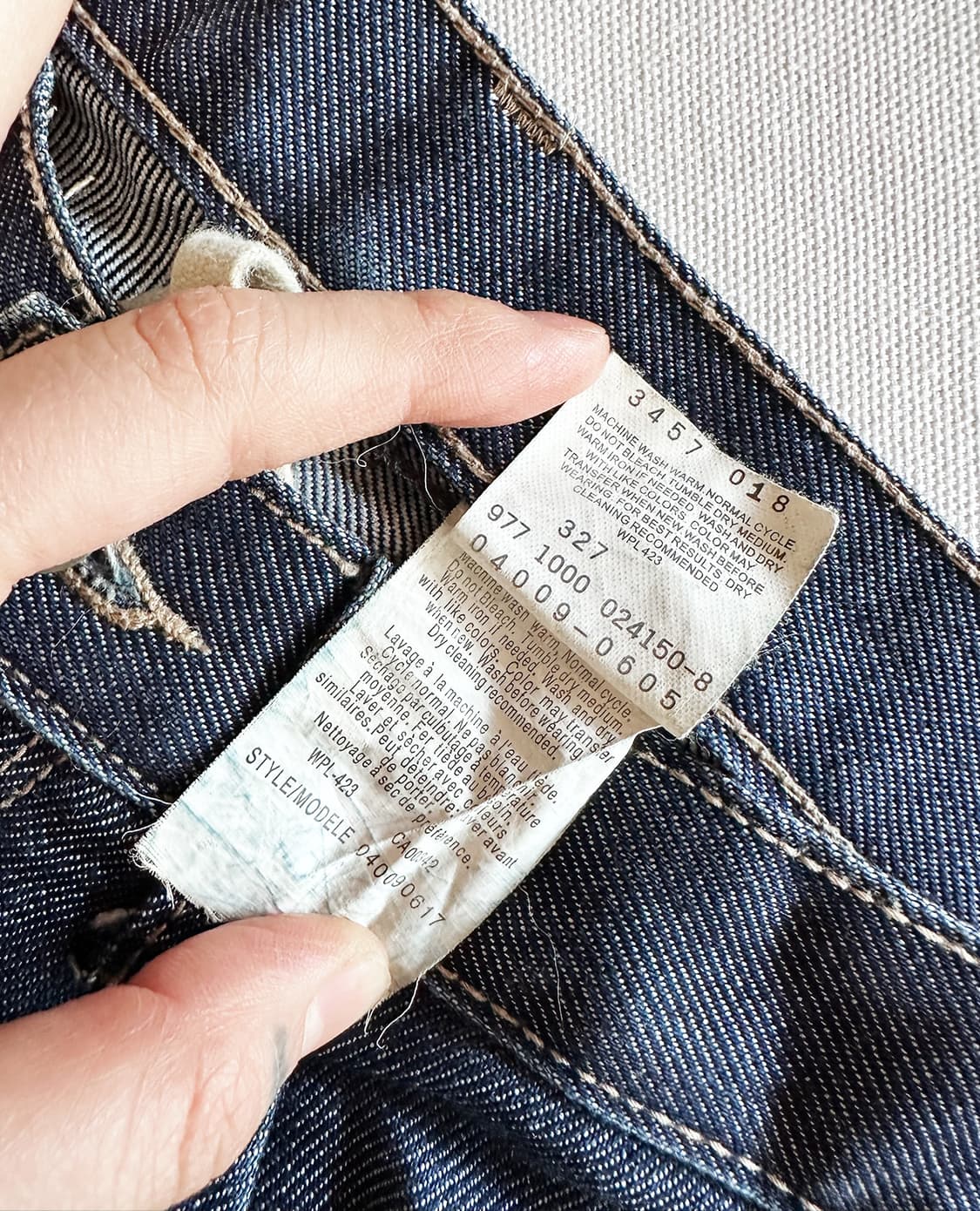 LEVI'S engineered blue w32 상품이미지9