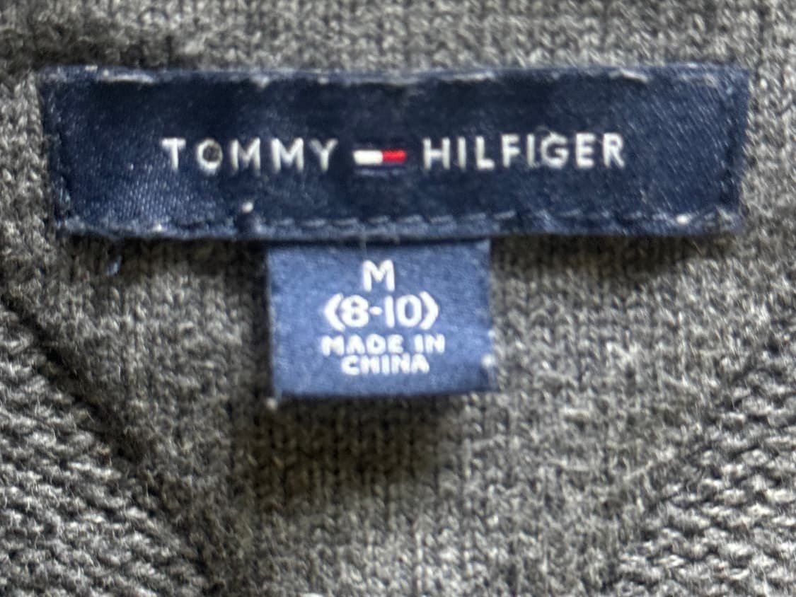 타미힐피거 니트 후드집업 상품이미지2