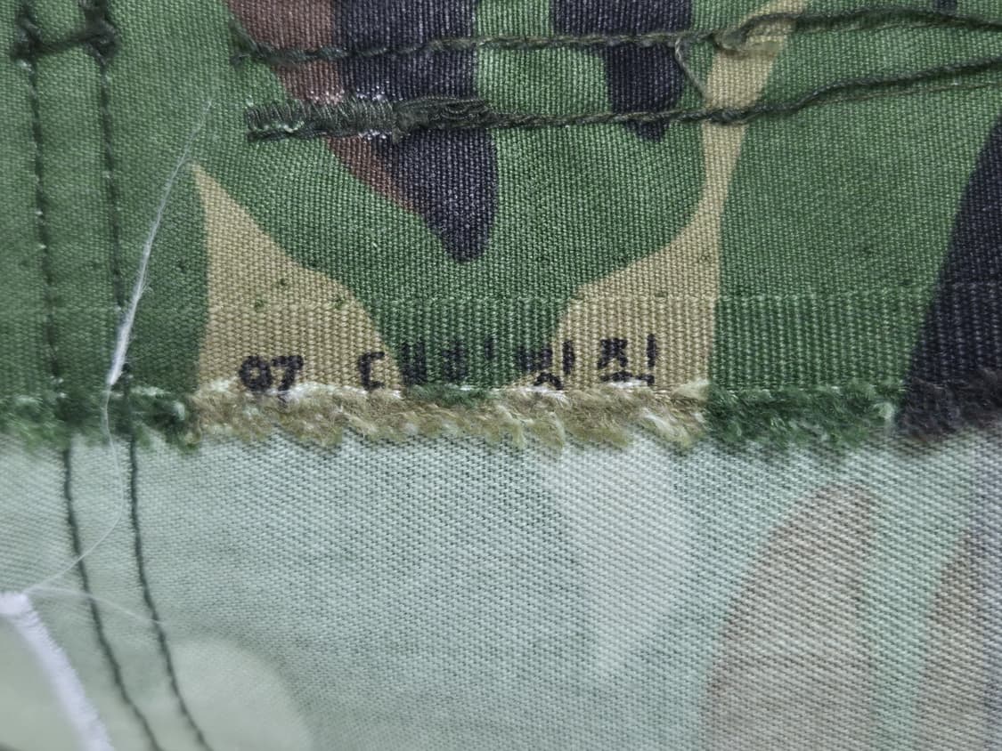 공군 구형 19전투비행단 병장 중기형 동계 전투복 상의 자켓 (L) 상품이미지6