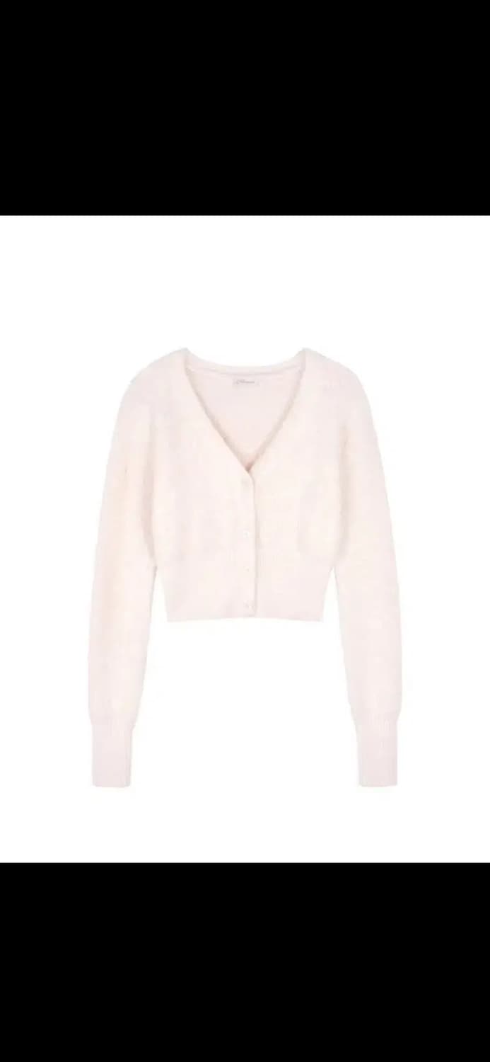 클리시어 코튼캔디 브이넥 가디건 상품이미지1
