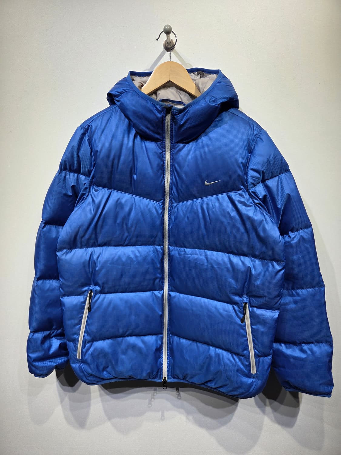 나이키 블루 구스다운 패딩_XL 상품이미지2