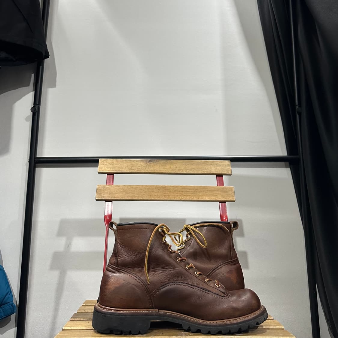 8D 260) 레드윙 워커 남성 남자 부츠 라인맨 러그 2936 브라운 상품이미지8