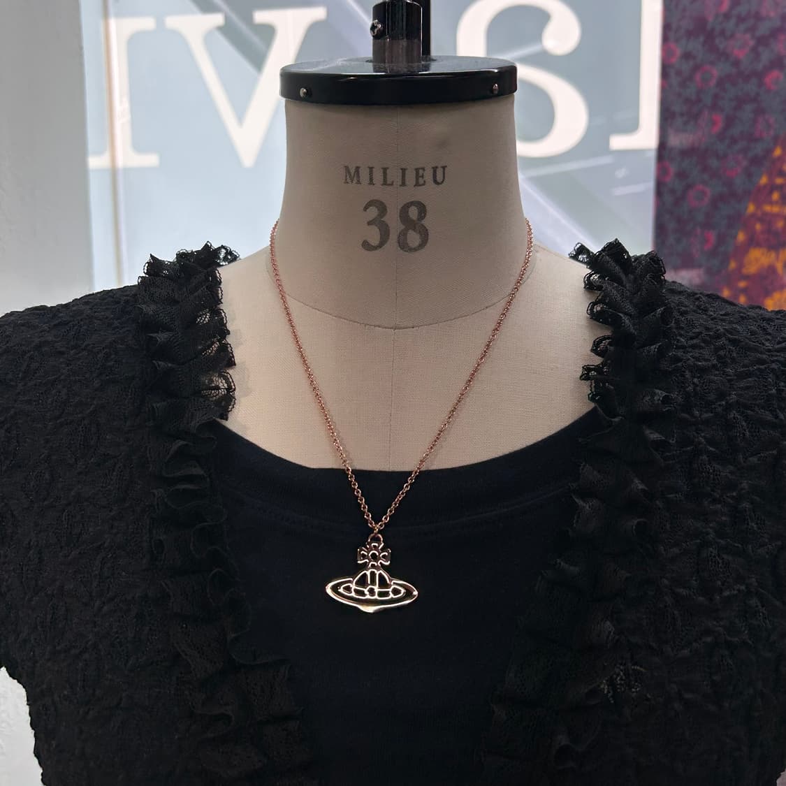 (풀박스)Vivienne Westwood Thin Necklace 상품이미지5