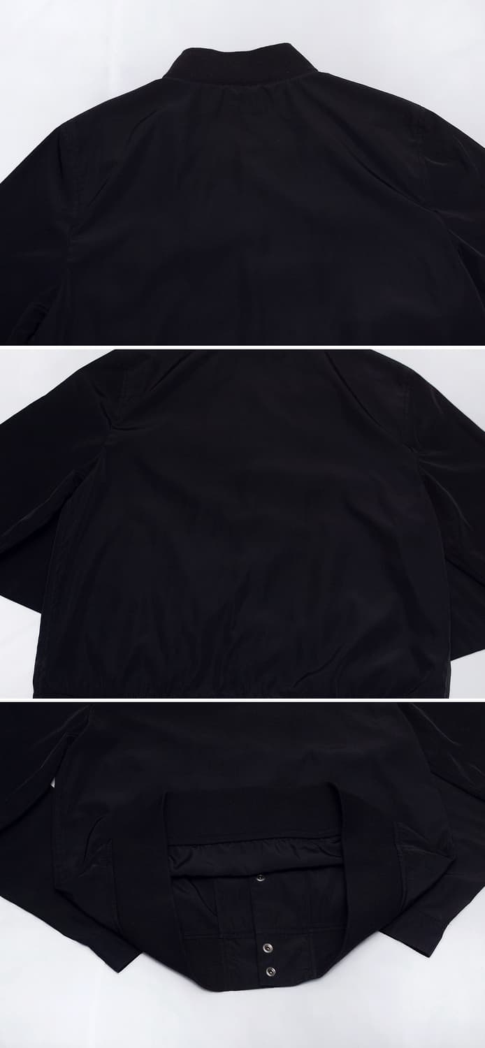 클럽 모나코 블랙 라이트쉘 버튼 블루종 자켓 (M / 100) 상품이미지5