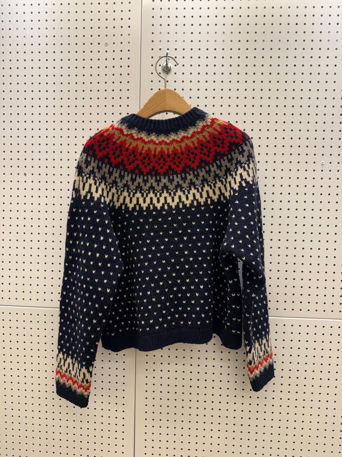 세인트마크 페어아일 패턴 가디건 U1341 상품이미지3