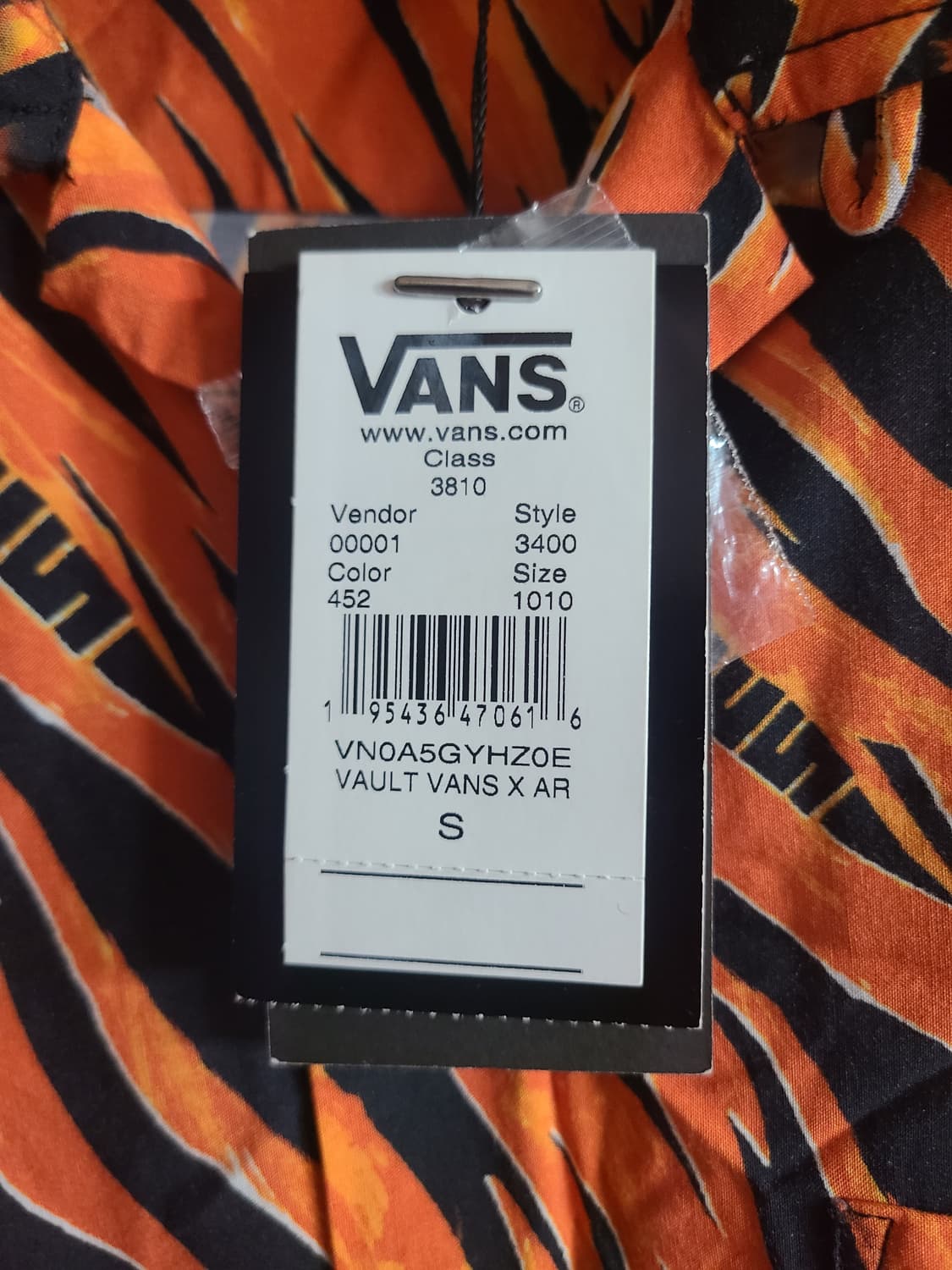 반스 호피 체커보드 남방(실95) 상품이미지4