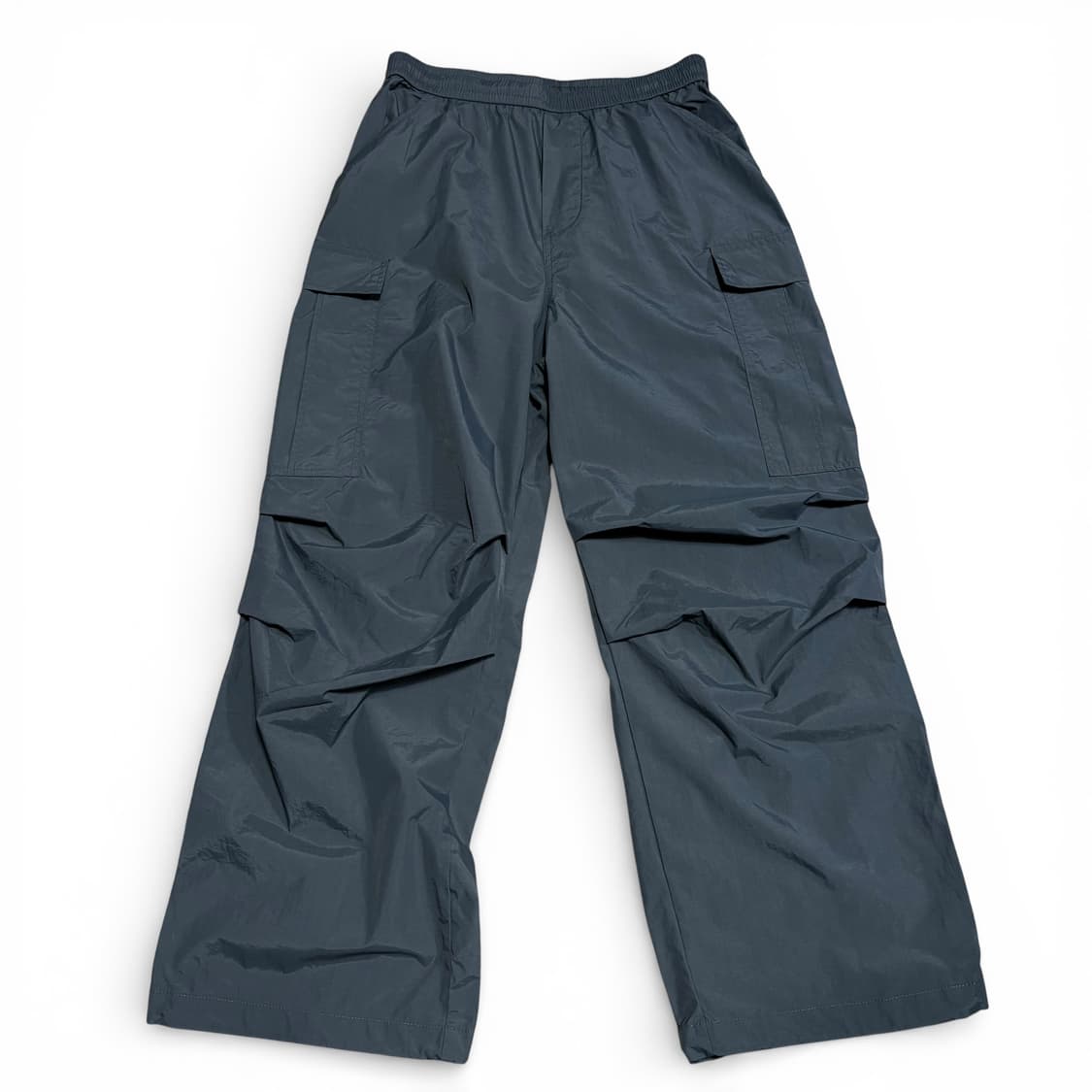 M 라퍼지스토어 먹색 나일론 카고 파라슈트팬츠 상품이미지1