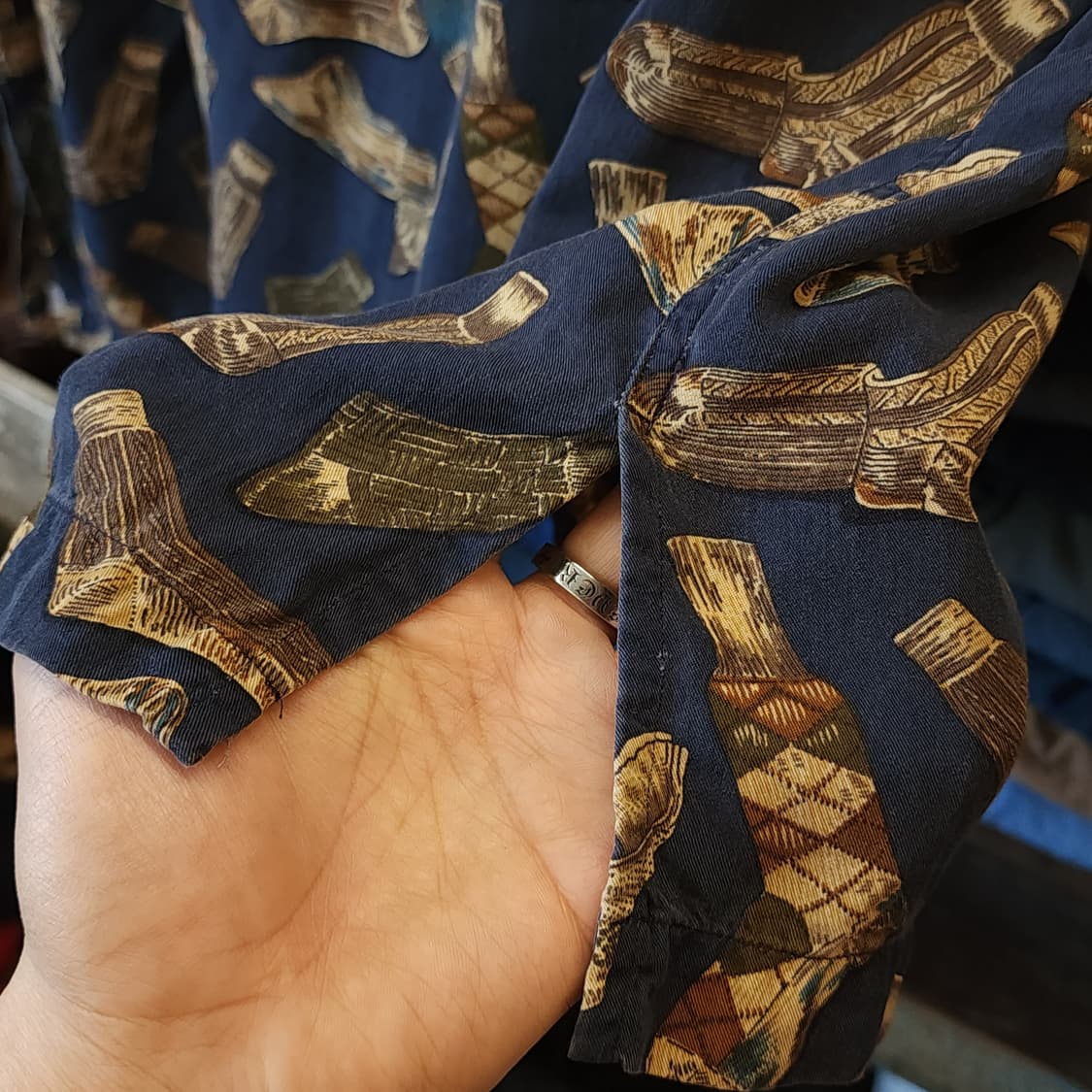 90s 폴로 하와이안 셔츠 usa 메이드 xl 상품이미지9