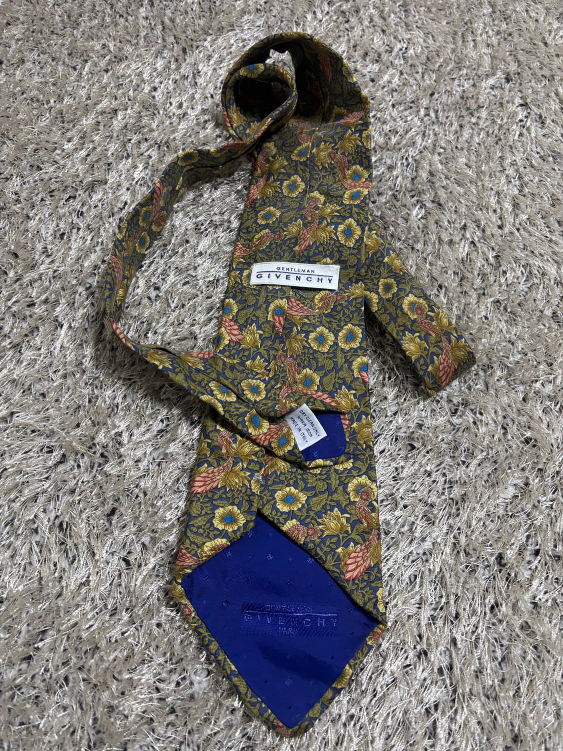 이태리제 지방시 실크 넥타이 상품이미지7