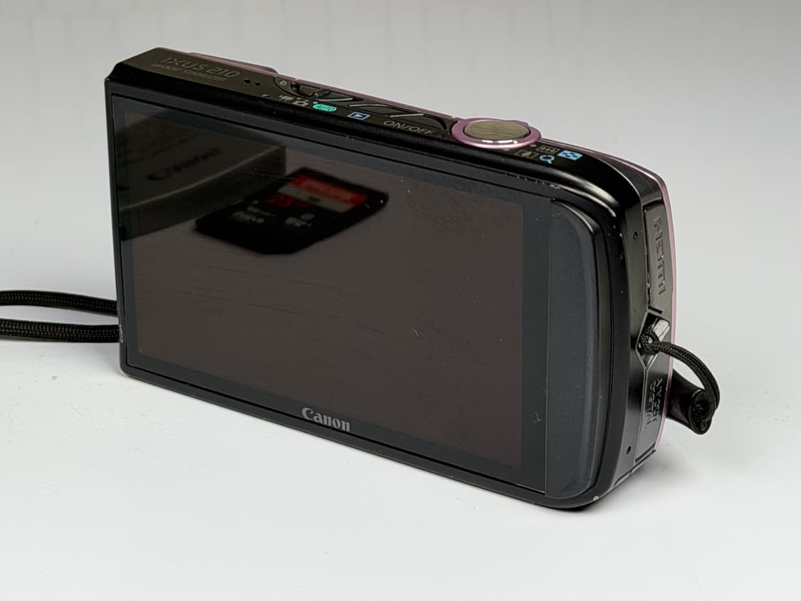 캐논 IXUS 익서스 210 IS 핑크 레트로 빈티지 카메라 한글판 상품이미지6