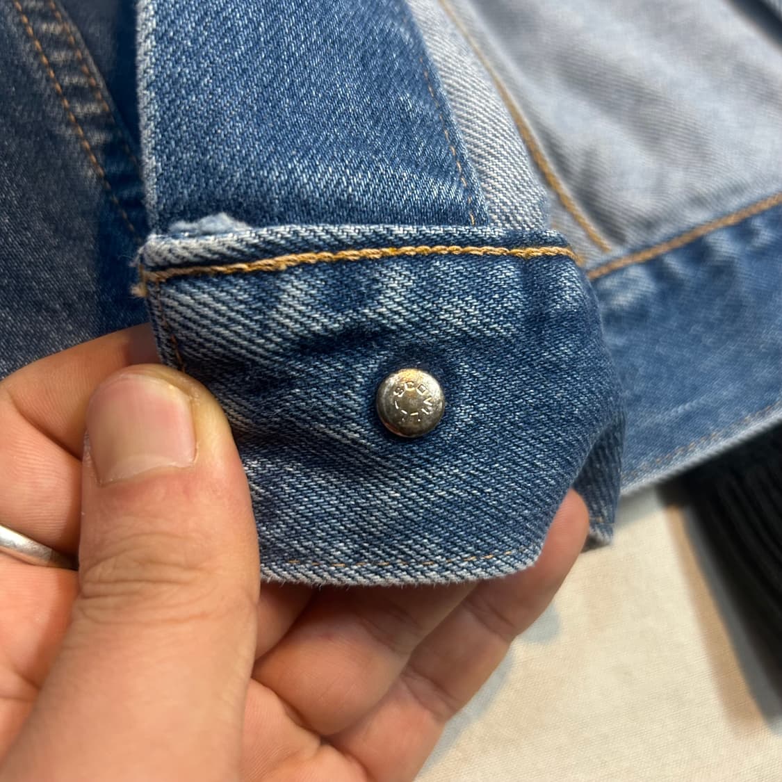 40) BOBSON 밥슨 빈티지 트러커 데님 자켓 상품이미지6