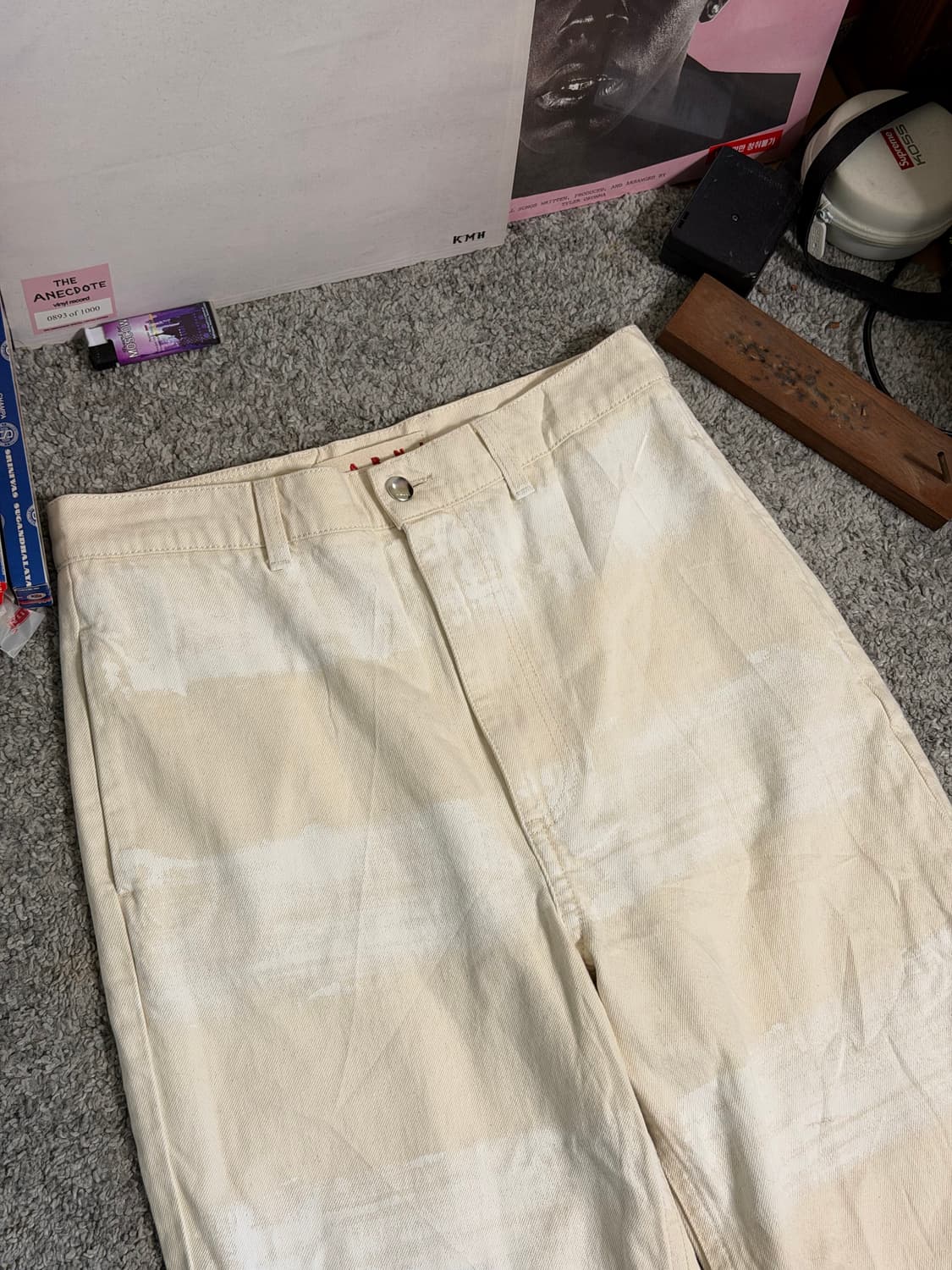 Marni 마르니 와이드 페인트 데님 상품이미지3