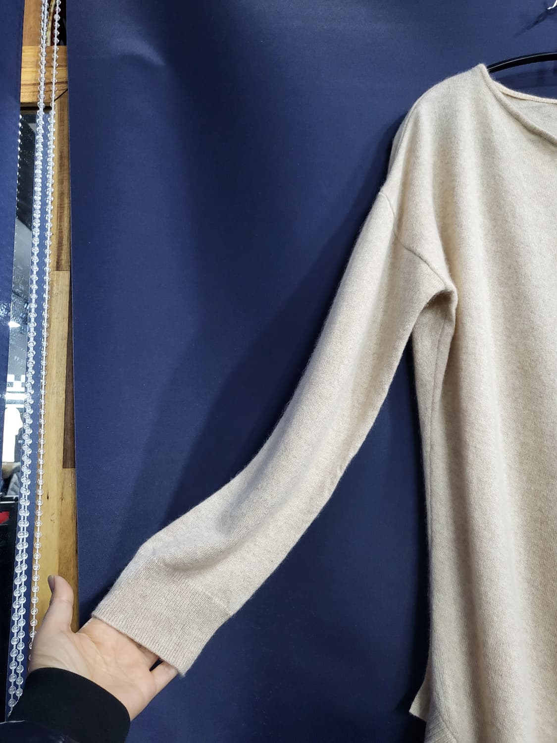 언발란스 캐시미어100%니트 상품이미지2