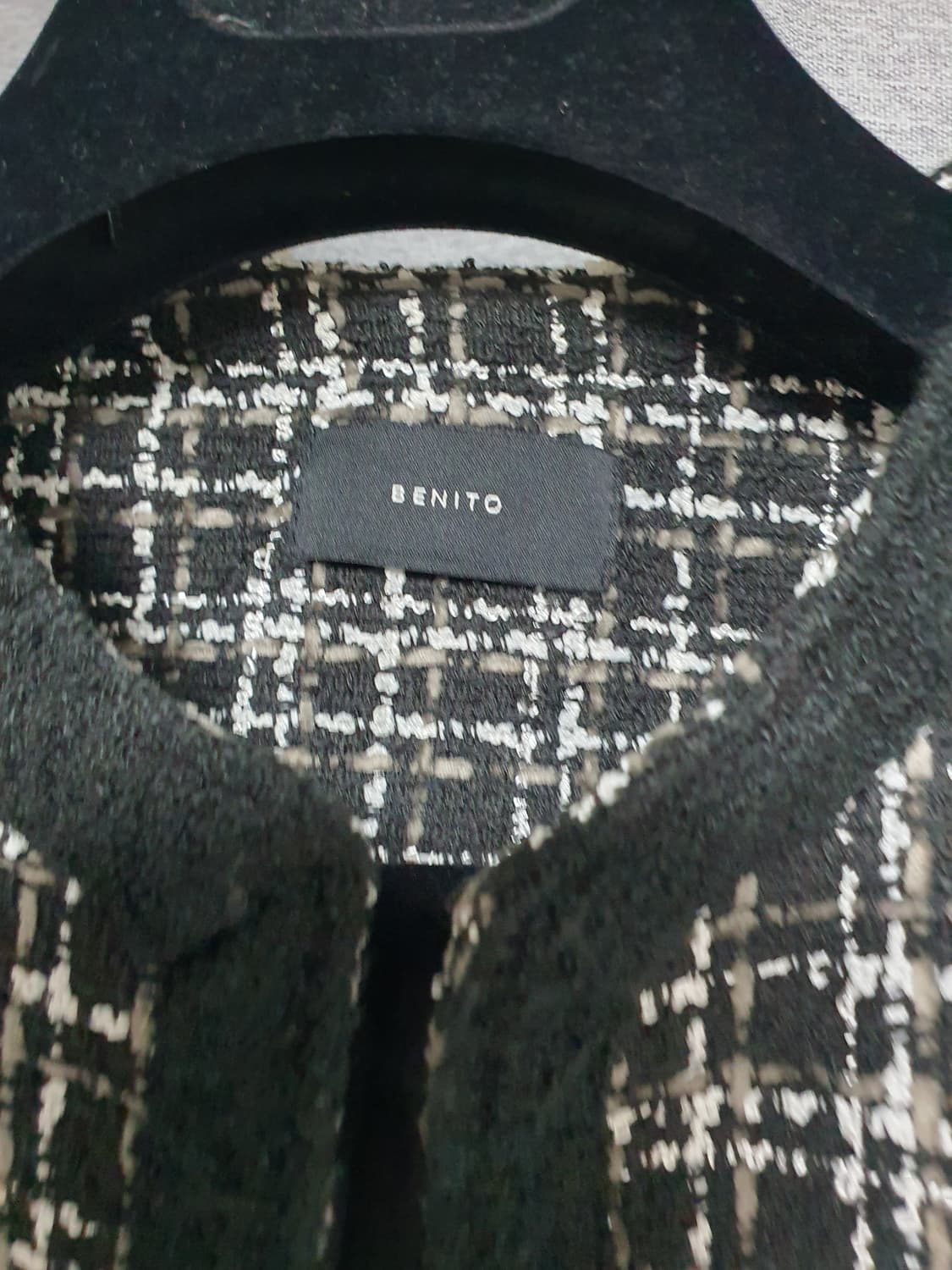 베니토 트위드자켓 s 상품이미지4