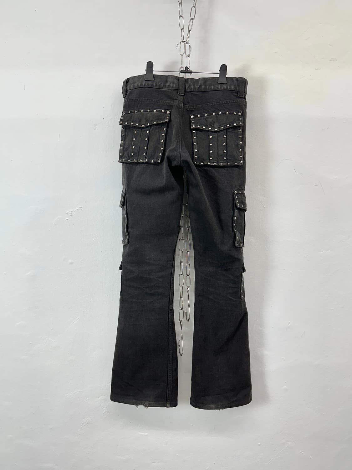 Shellac Studded Multi-Pocket Flared Deni 상품이미지1