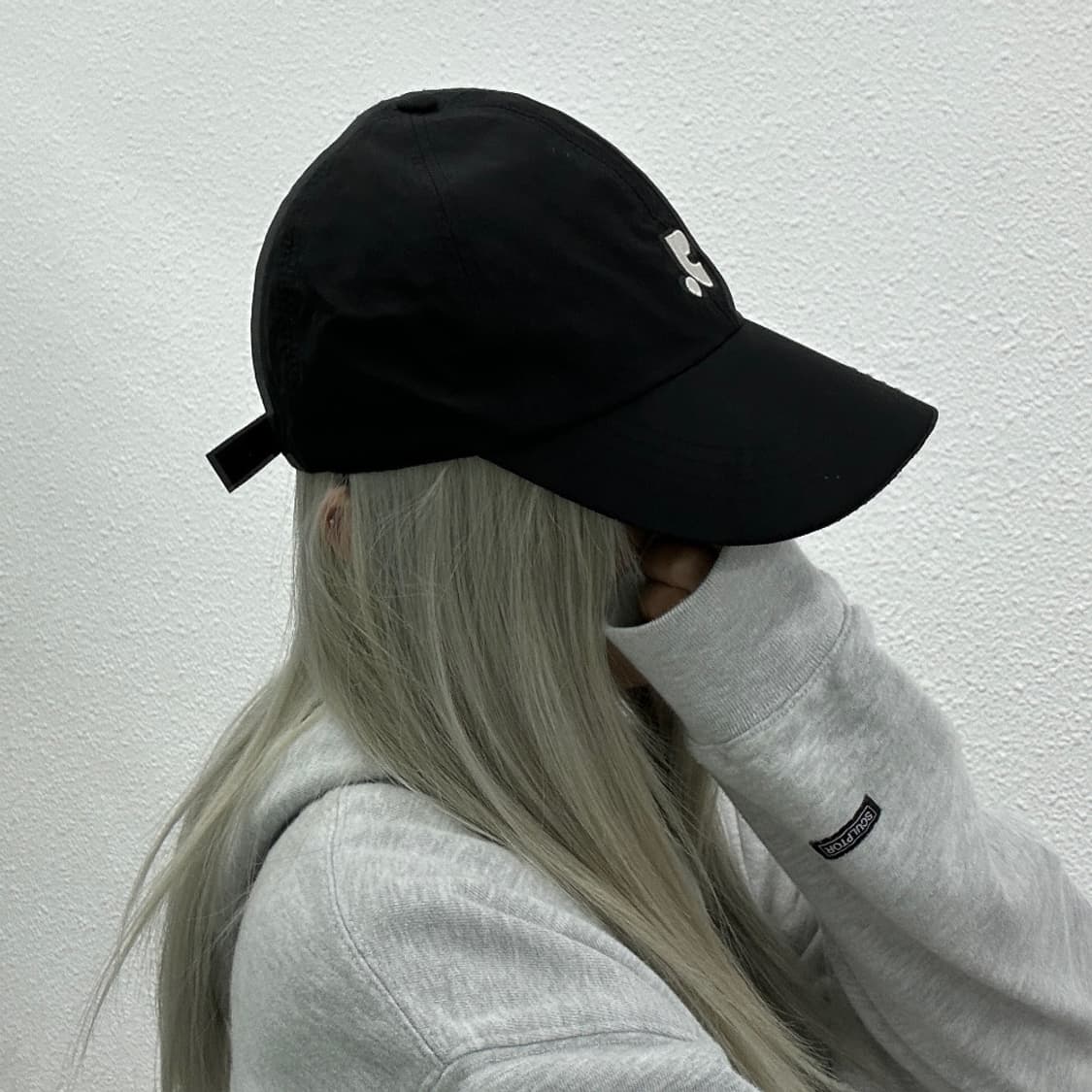 레스트레크레이션 센터로고 블랙 볼캡 상품이미지2