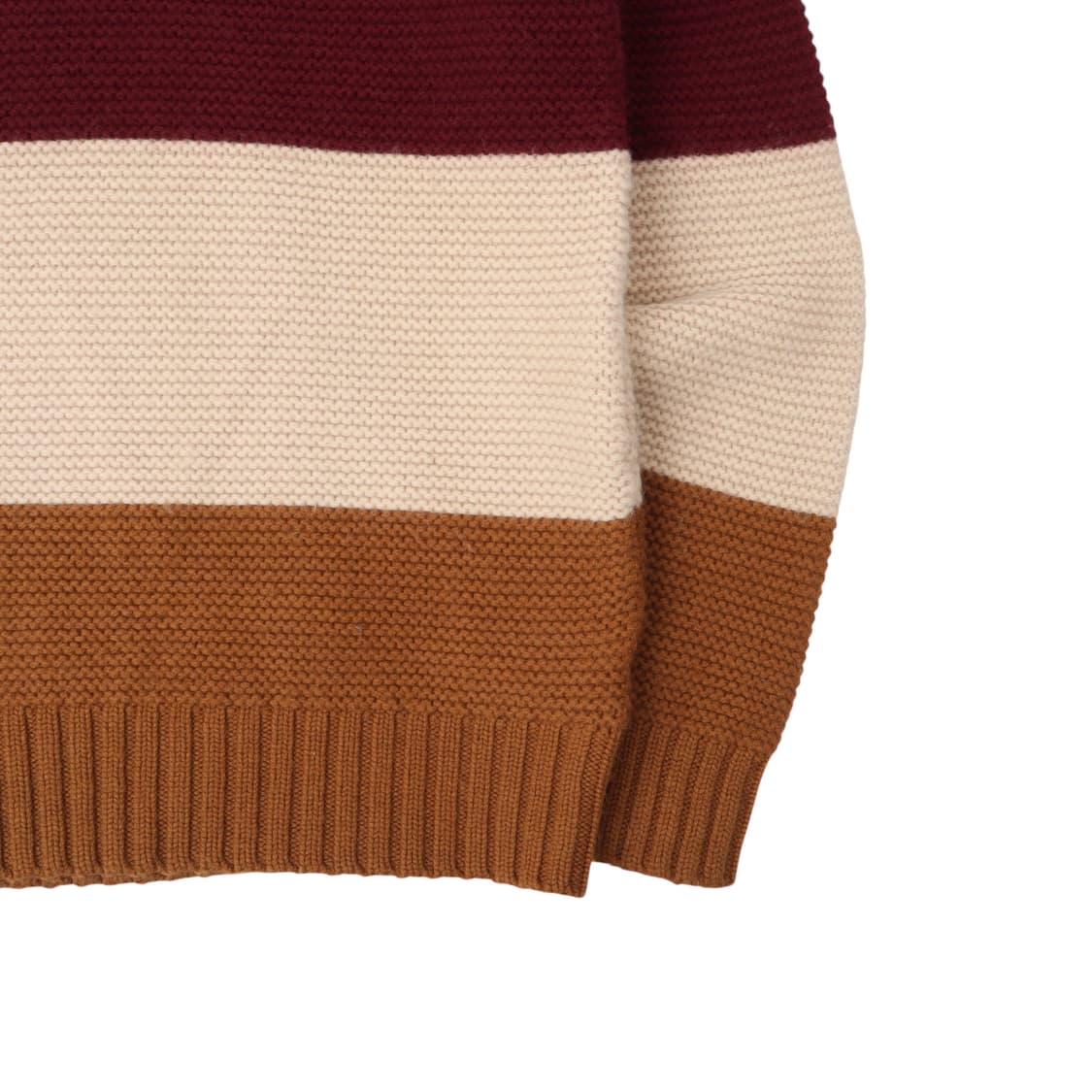 YMC 컬러 스트라이프 울 니트 스웨터 상품이미지4