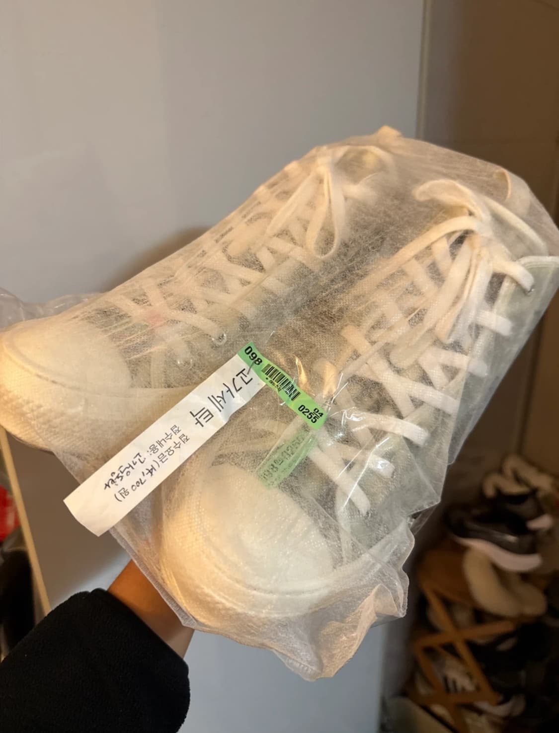 디올 하이탑 오블리크 스니커즈 상품이미지3